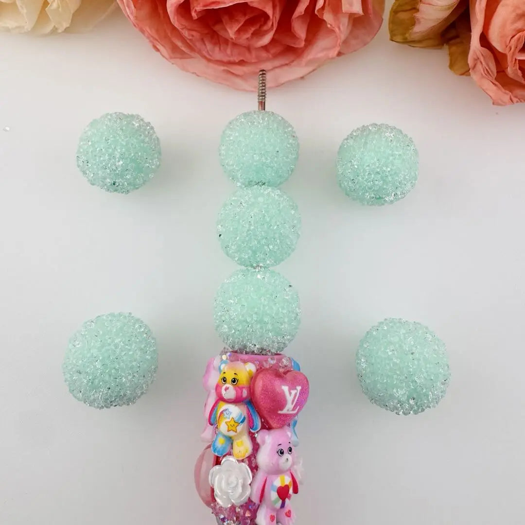 FS18020-About 18mm Sugar Beads Zoe DIY Wholesale