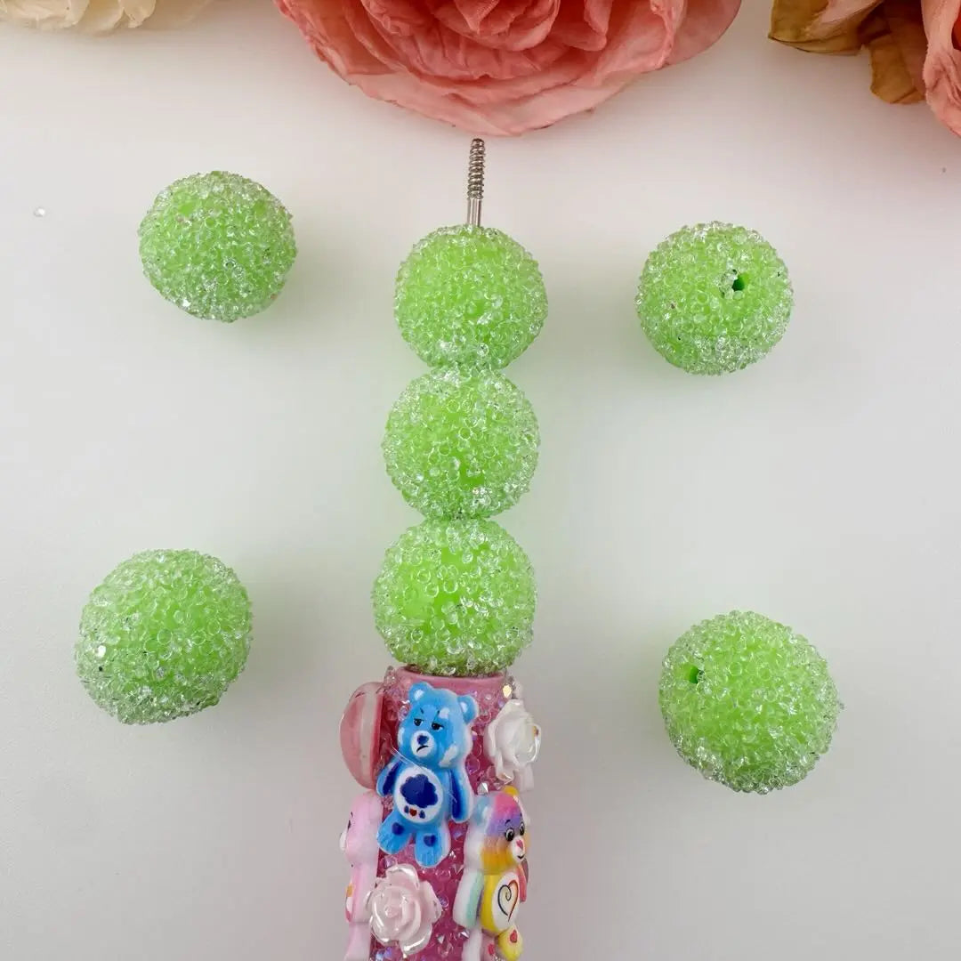 FS18020-About 18mm Sugar Beads Zoe DIY Wholesale