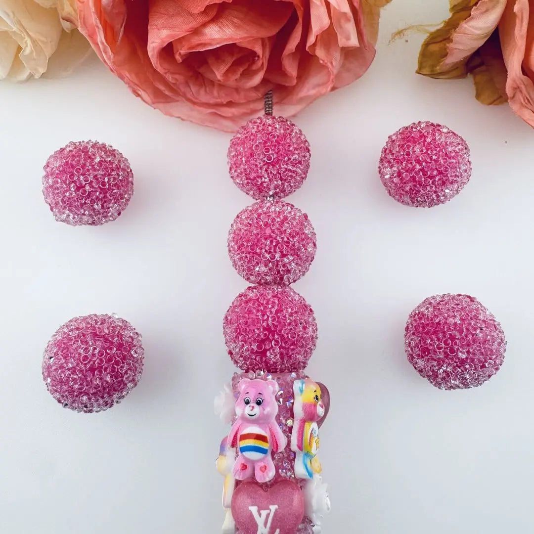 FS18020-About 18mm Sugar Beads Zoe DIY Wholesale