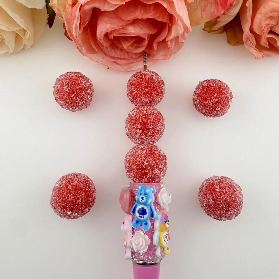 FS18020-About 18mm Sugar Beads Zoe DIY Wholesale