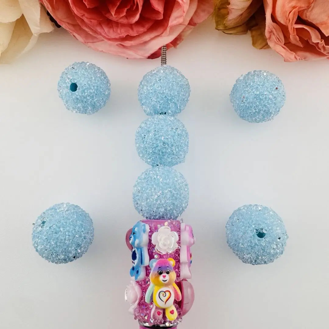 FS18020-About 18mm Sugar Beads Zoe DIY Wholesale