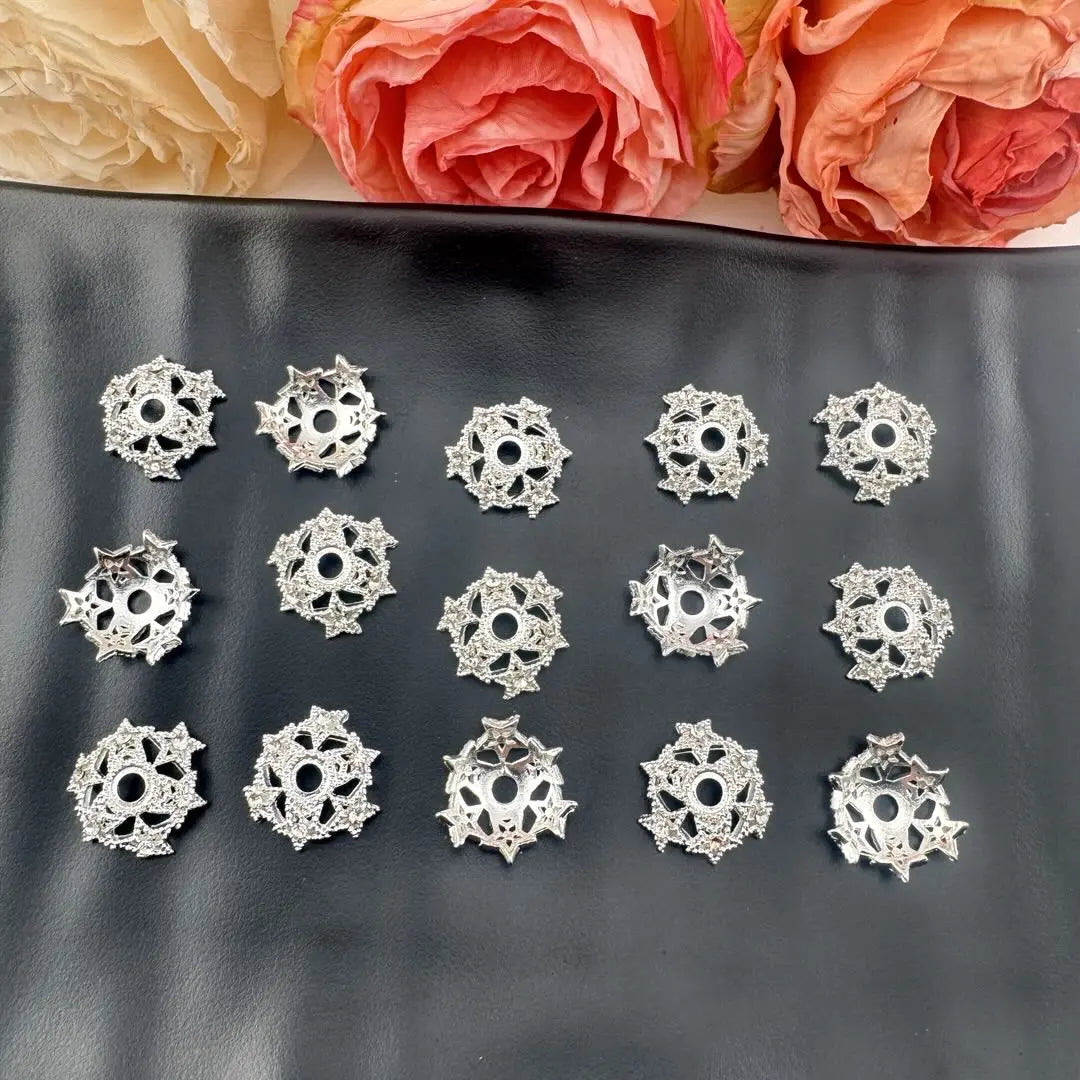 FS18038-About 18mn Sliver Metal Spacer Fit Pens Zoe DIY Wholesale