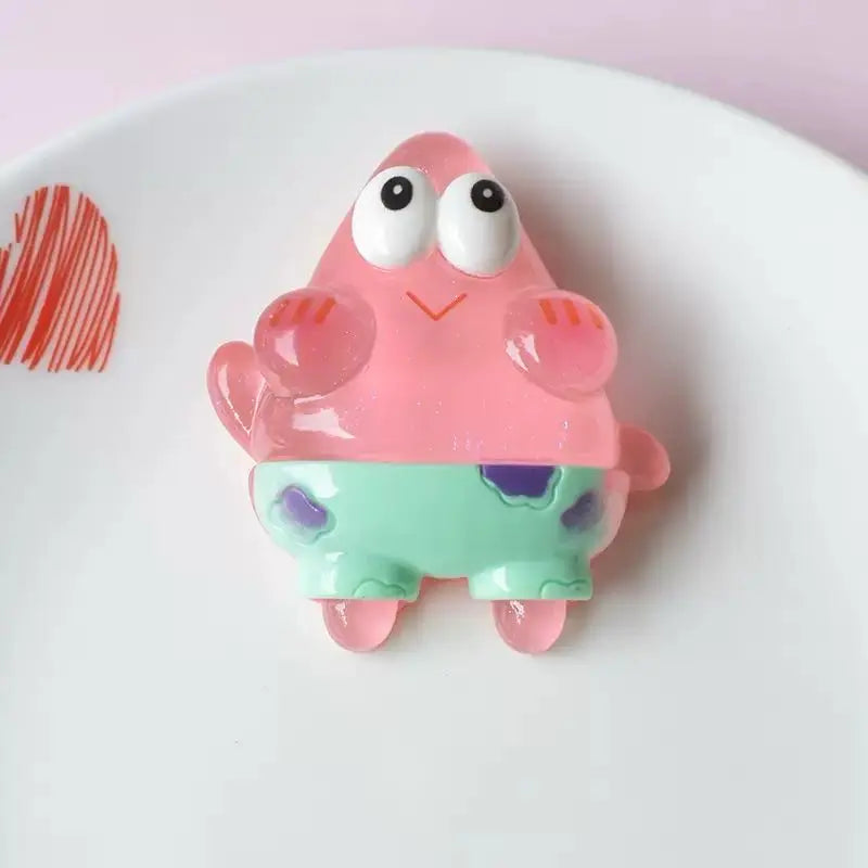 FS18039-Luminous Patrick Star Resin Patch Zoe DIY Wholesale