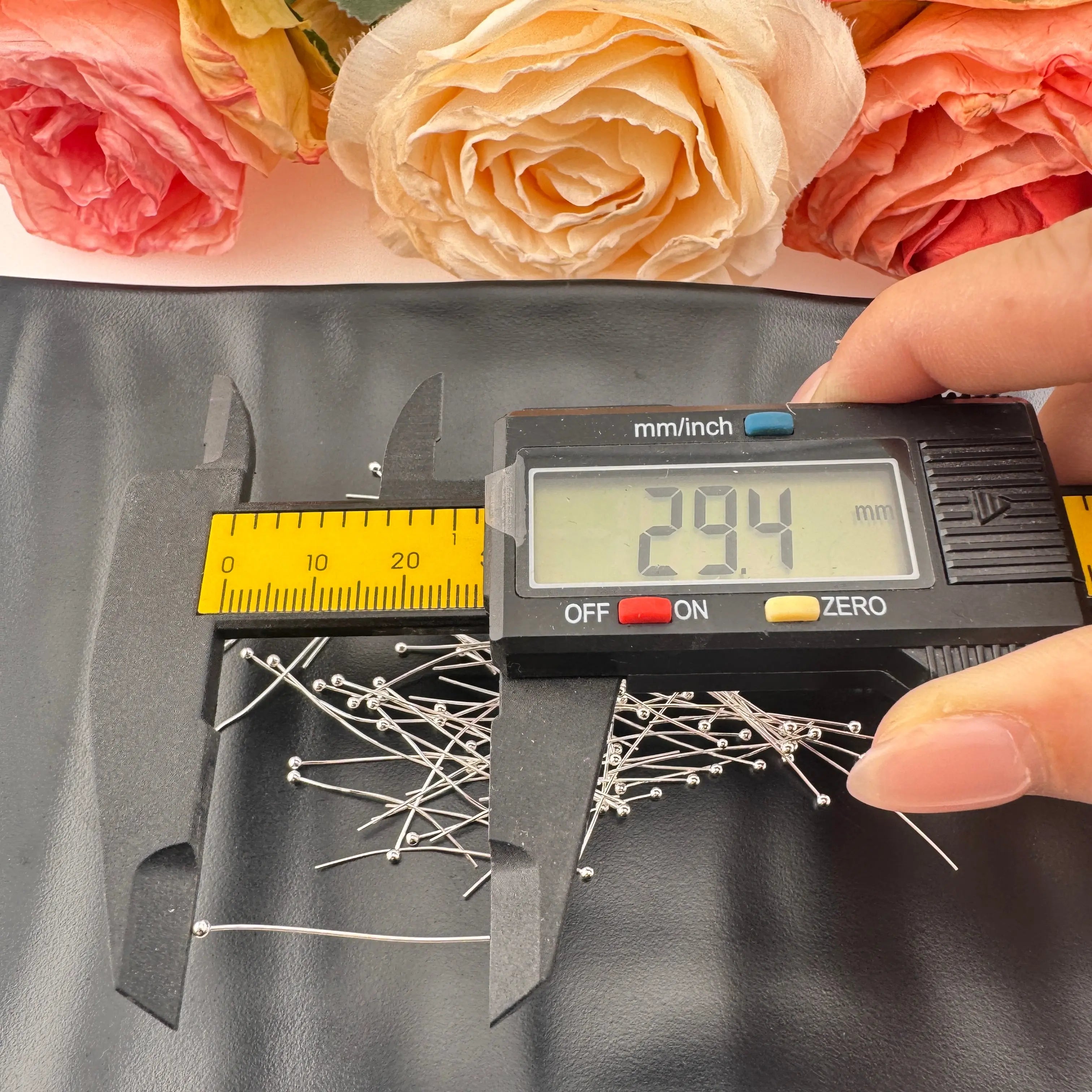 FS18052-About 1.8mm Head 3cm Length Pin For Making Flower Car Hangers Zoe DIY Wholesale