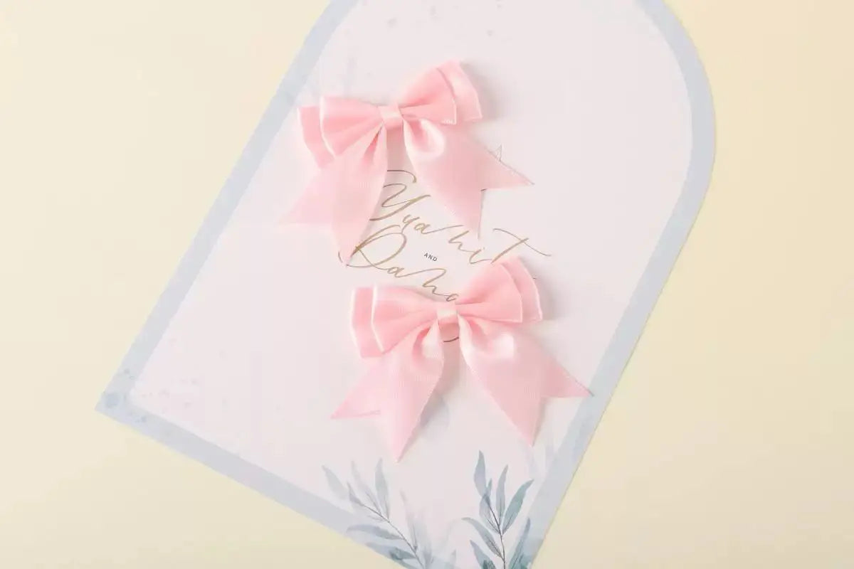FS18116-About 6×7×2.5cm Farbic Bow Zoe DIY Wholesale