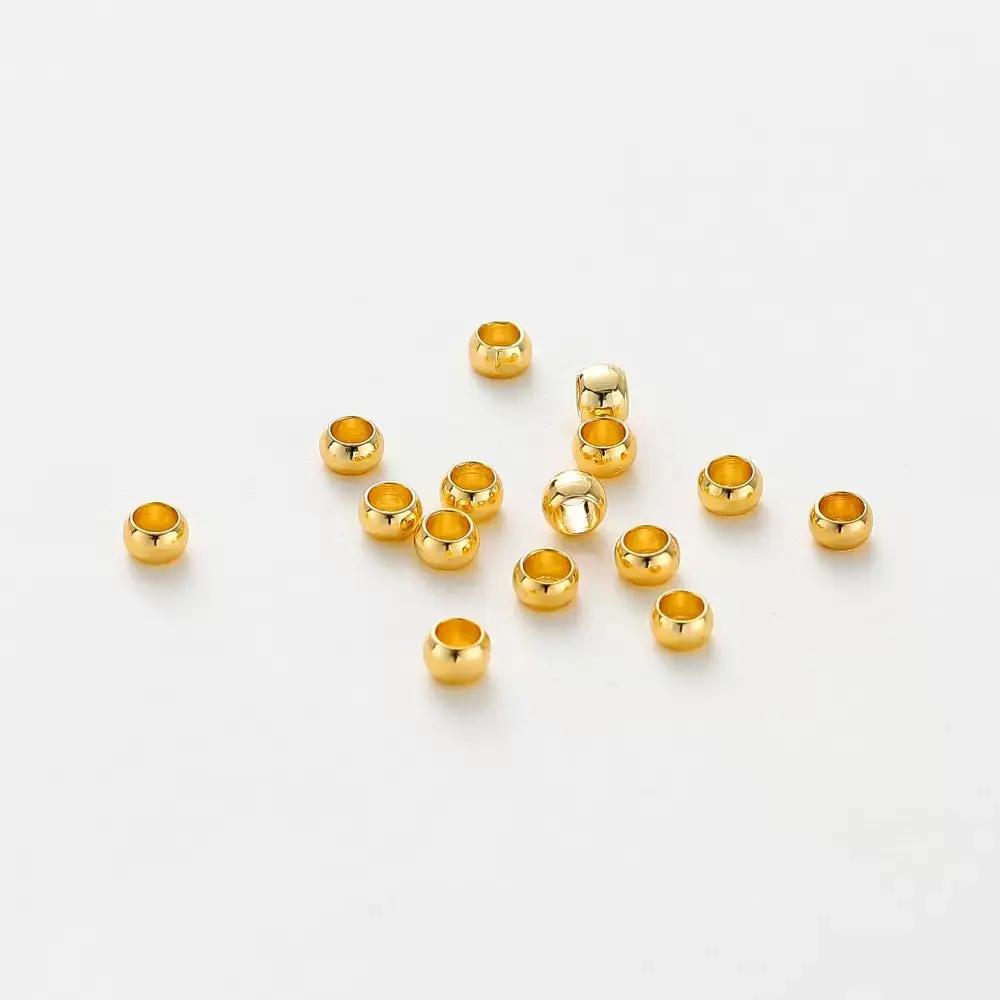 FS1814-2.5mm Sliver Crimp Beads For Making Keychain Zoe's DIY Shop