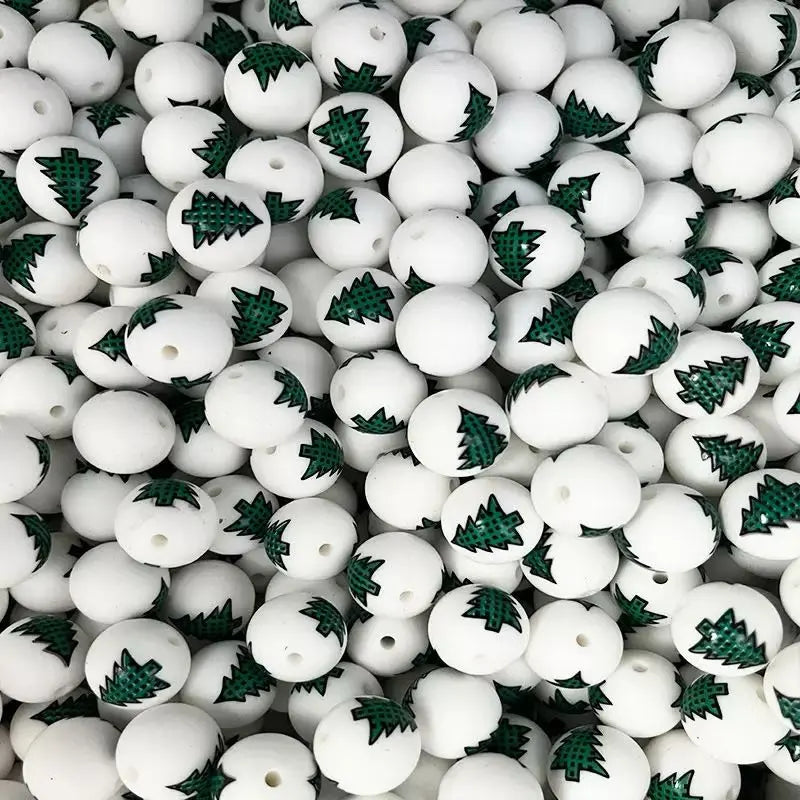 FS18145-15mm Silicone Beads Zoe DIY Wholesale