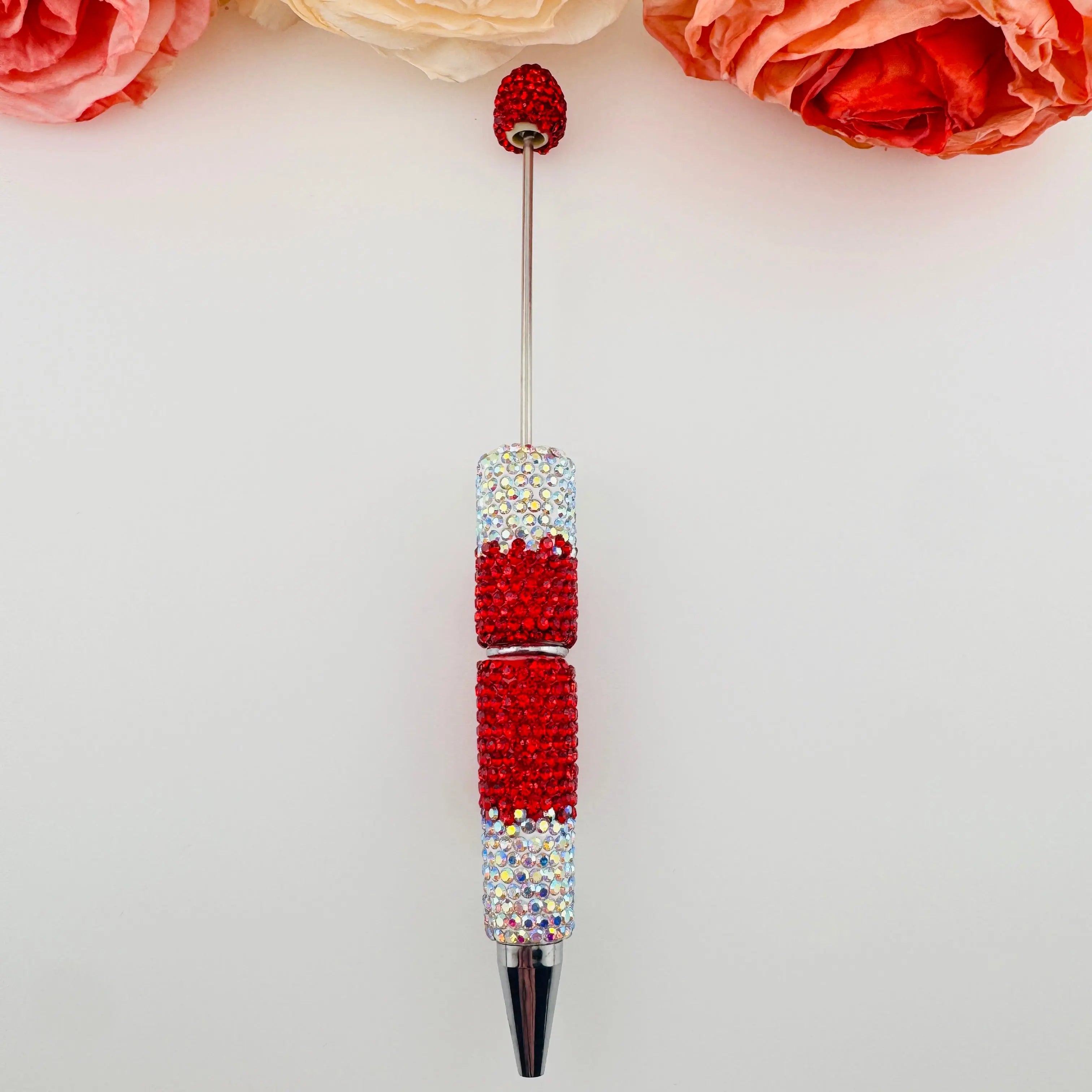 FS18249-Gradient Color Rhinestone Pen Zoe DIY Wholesale