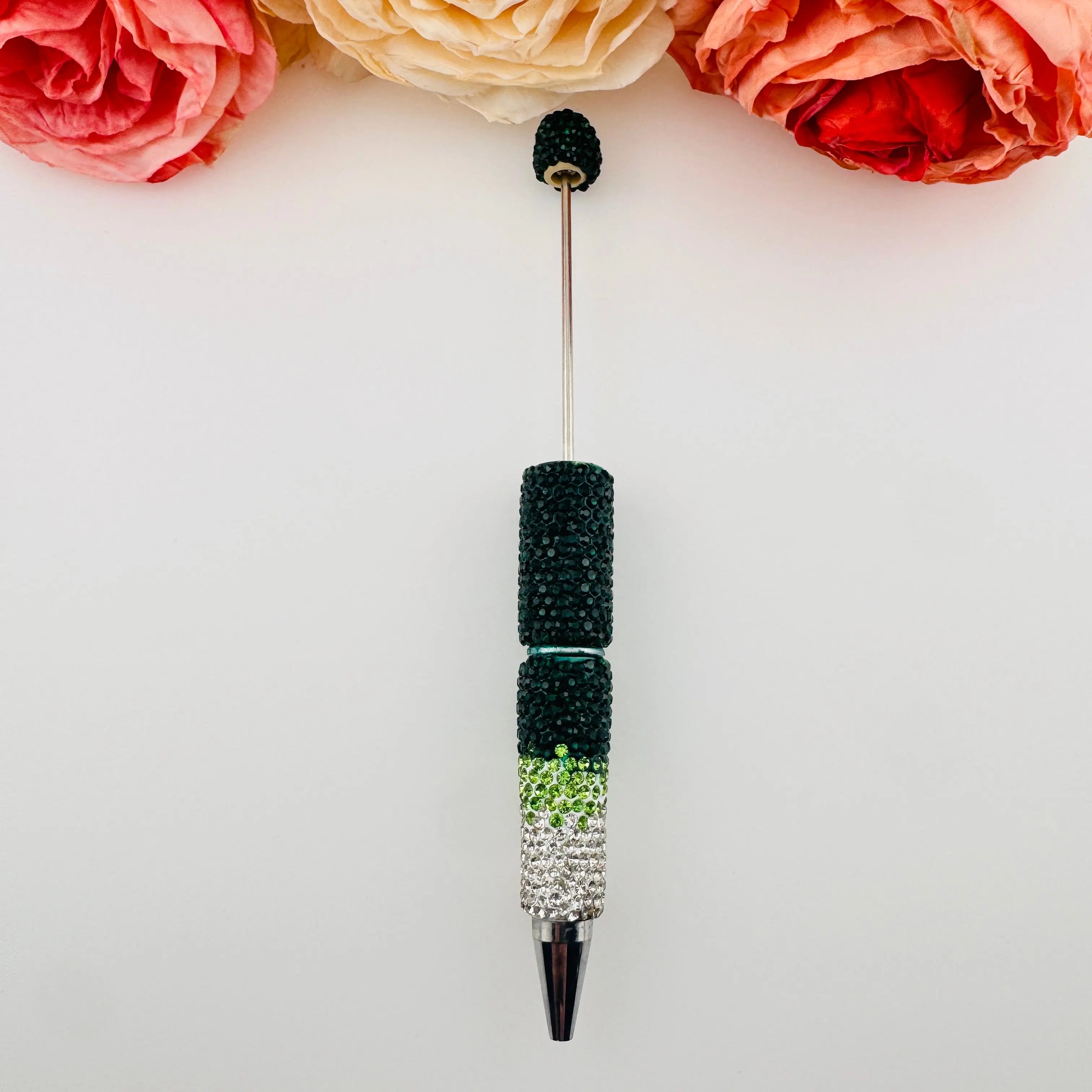 FS18249-Gradient Color Rhinestone Pen Zoe DIY Wholesale