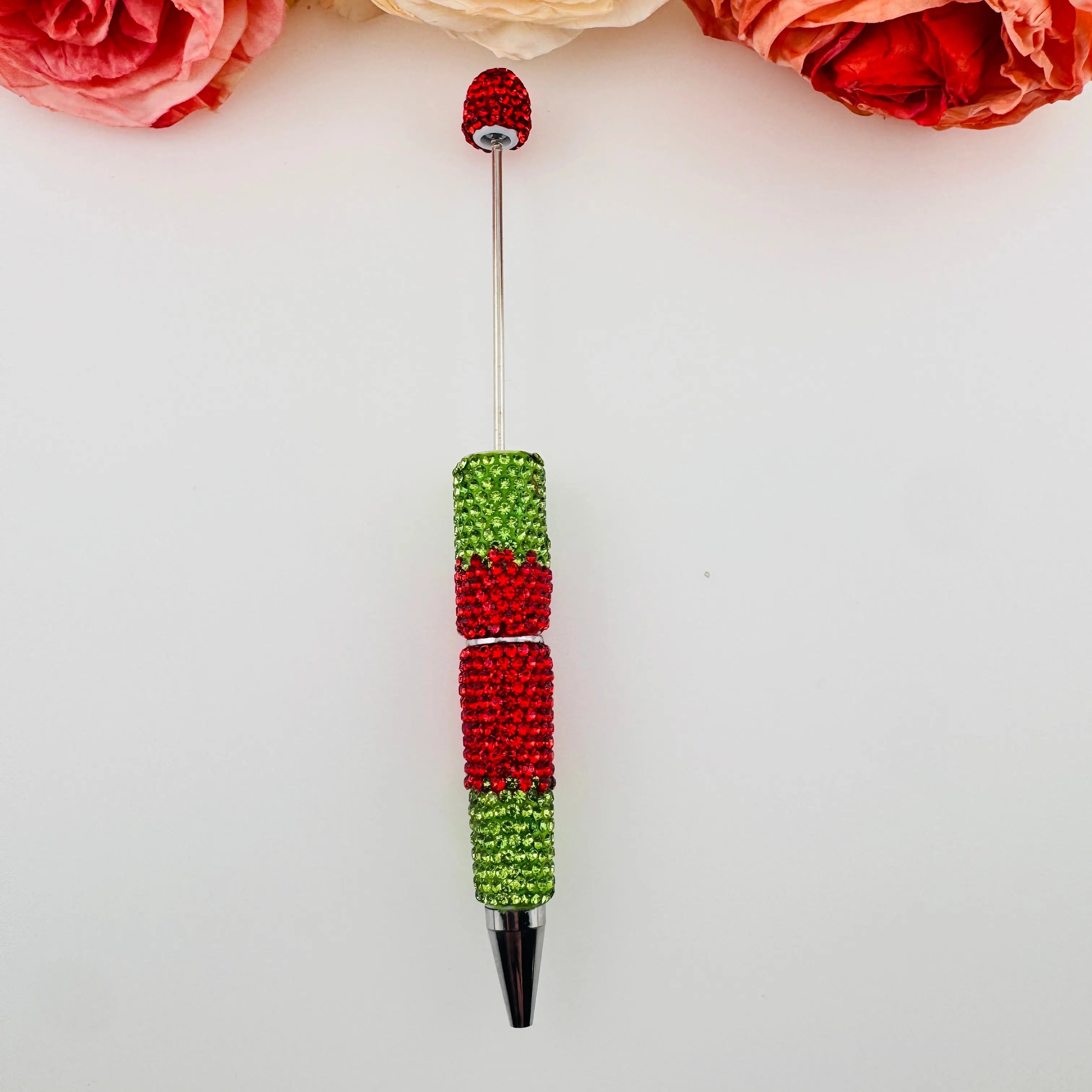 FS18249-Gradient Color Rhinestone Pen Zoe DIY Wholesale