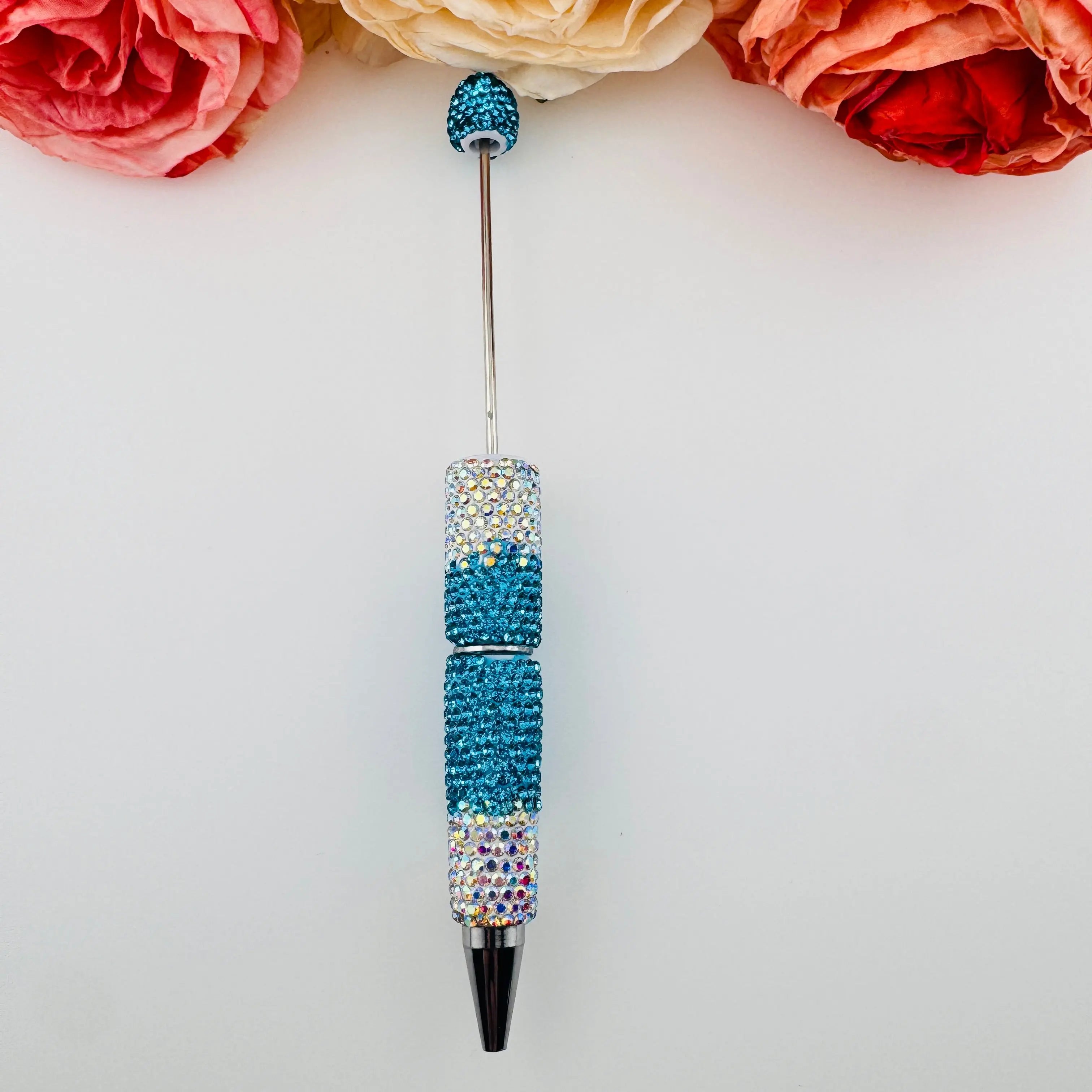 FS18249-Gradient Color Rhinestone Pen Zoe DIY Wholesale