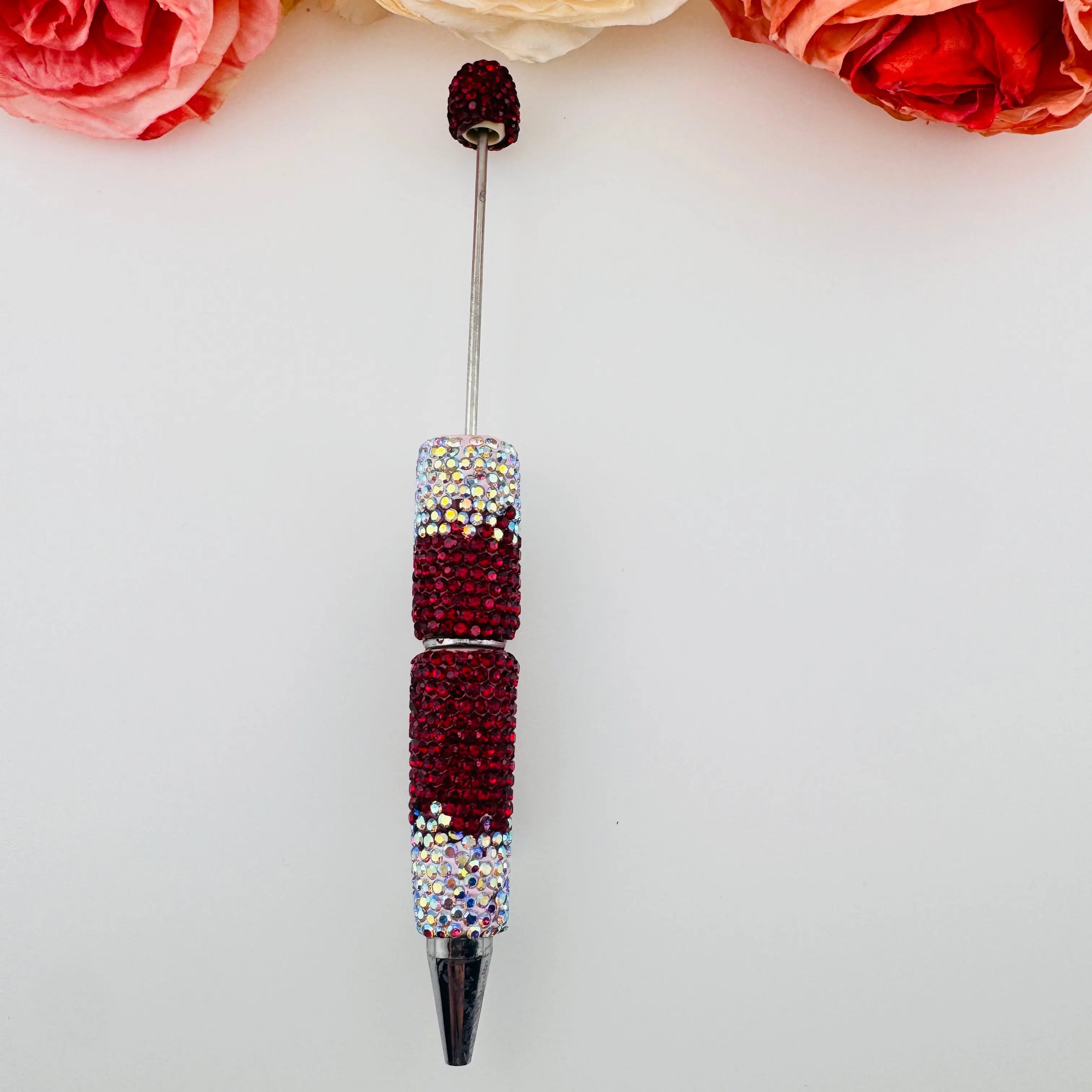 FS18249-Gradient Color Rhinestone Pen Zoe DIY Wholesale