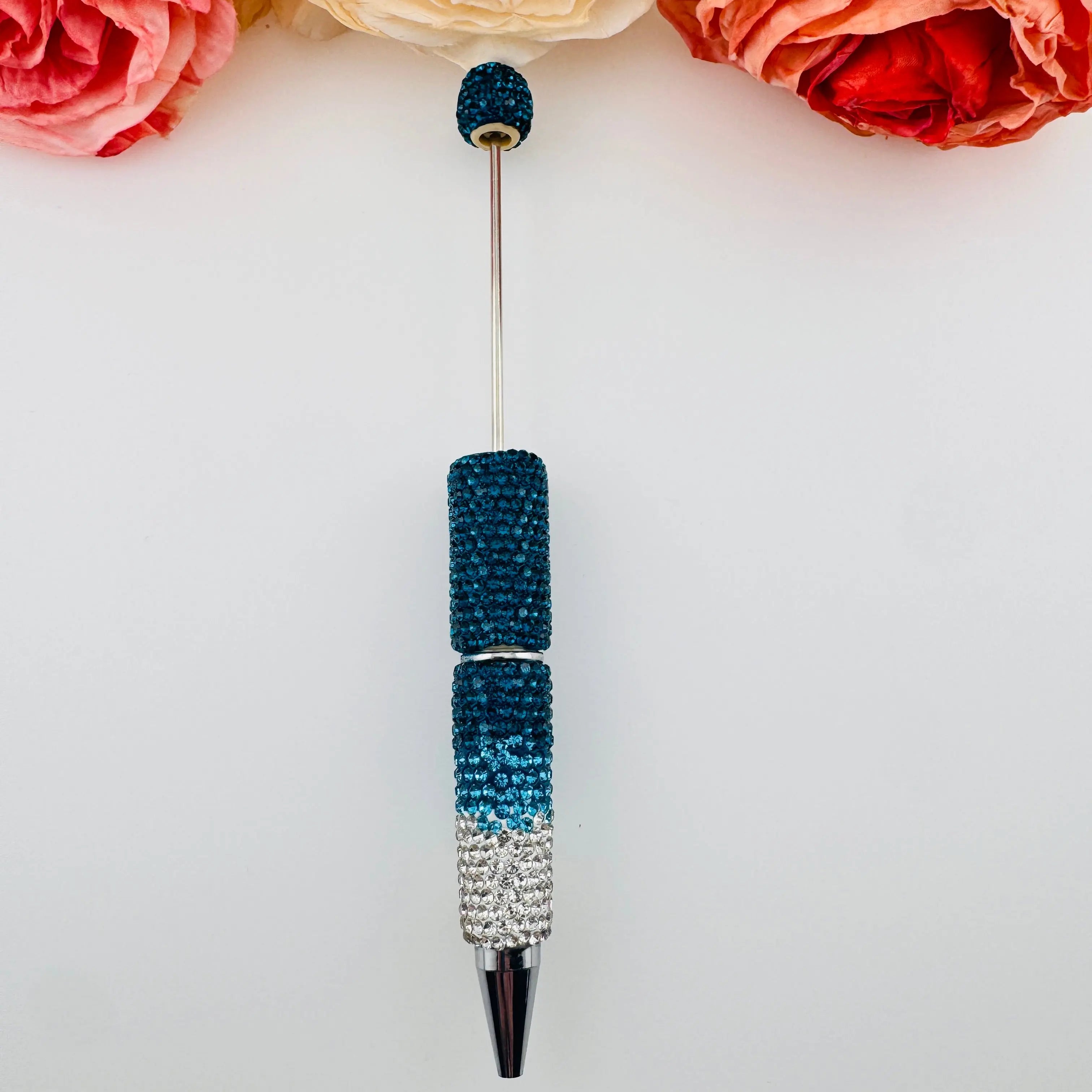 FS18249-Gradient Color Rhinestone Pen Zoe DIY Wholesale
