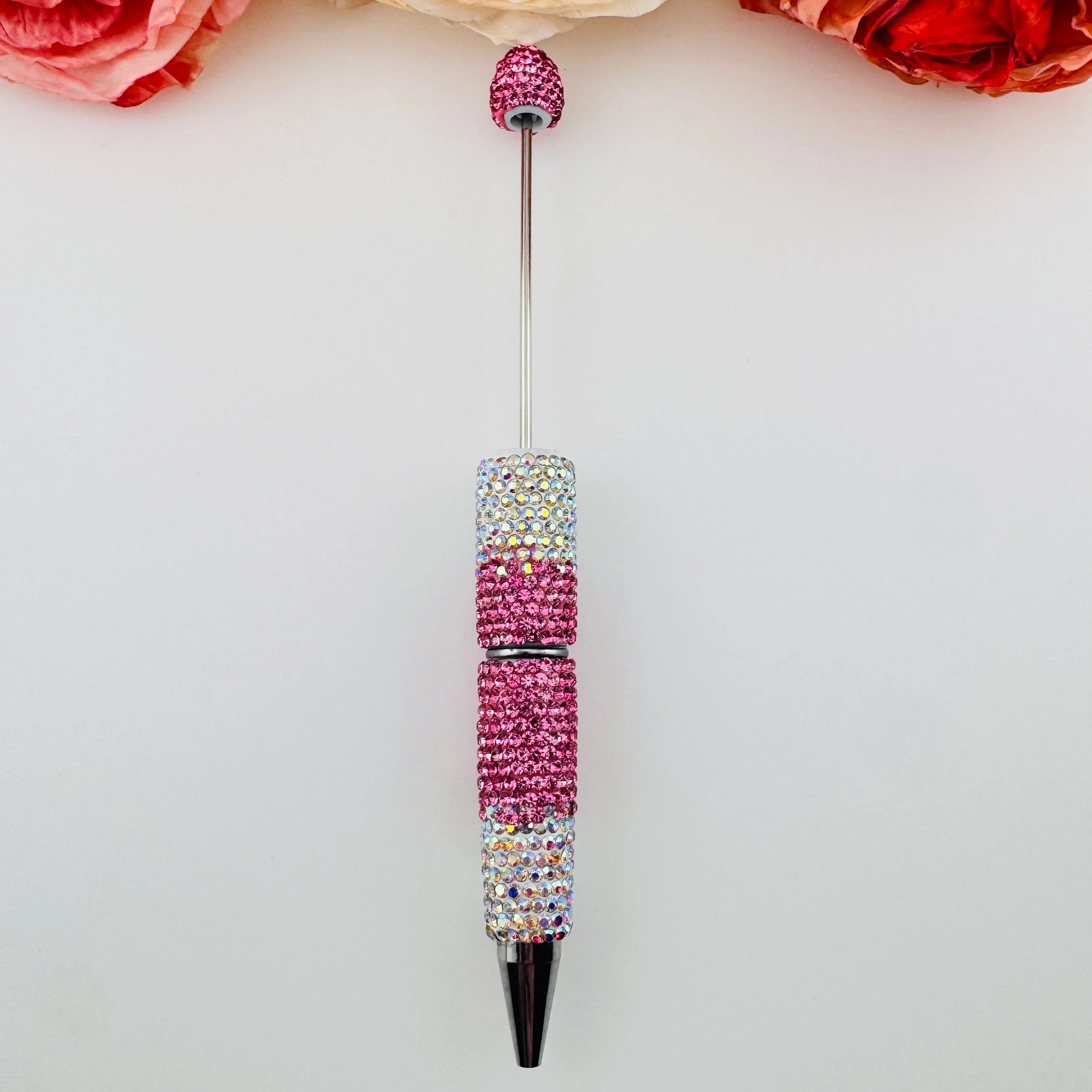 FS18249-Gradient Color Rhinestone Pen Zoe DIY Wholesale