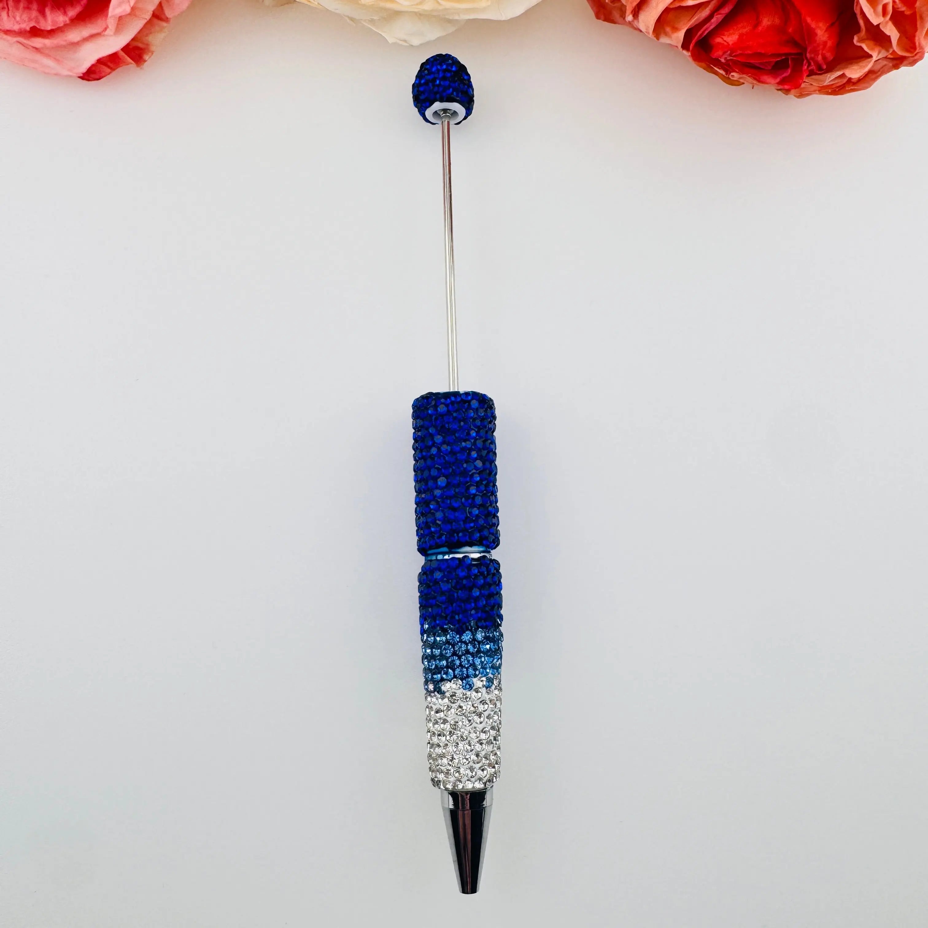 FS18249-Gradient Color Rhinestone Pen Zoe DIY Wholesale