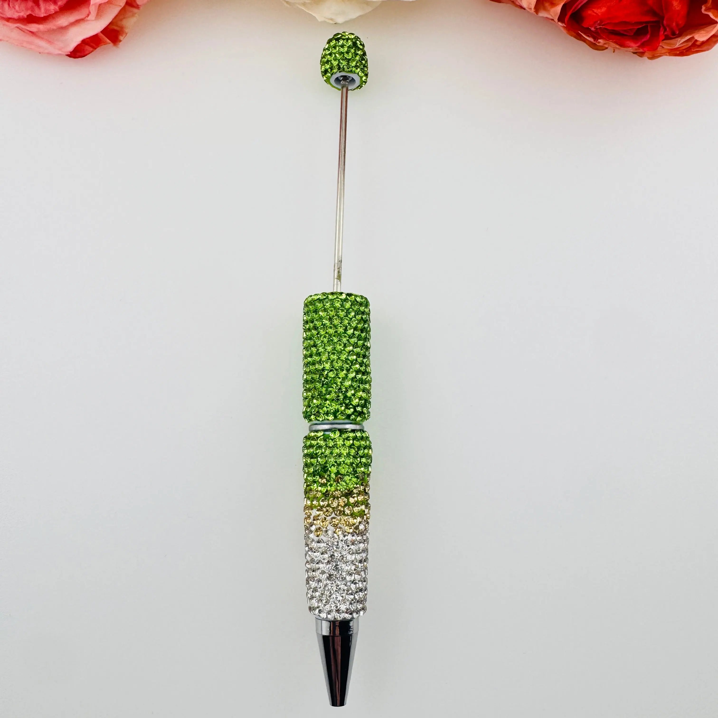FS18249-Gradient Color Rhinestone Pen Zoe DIY Wholesale