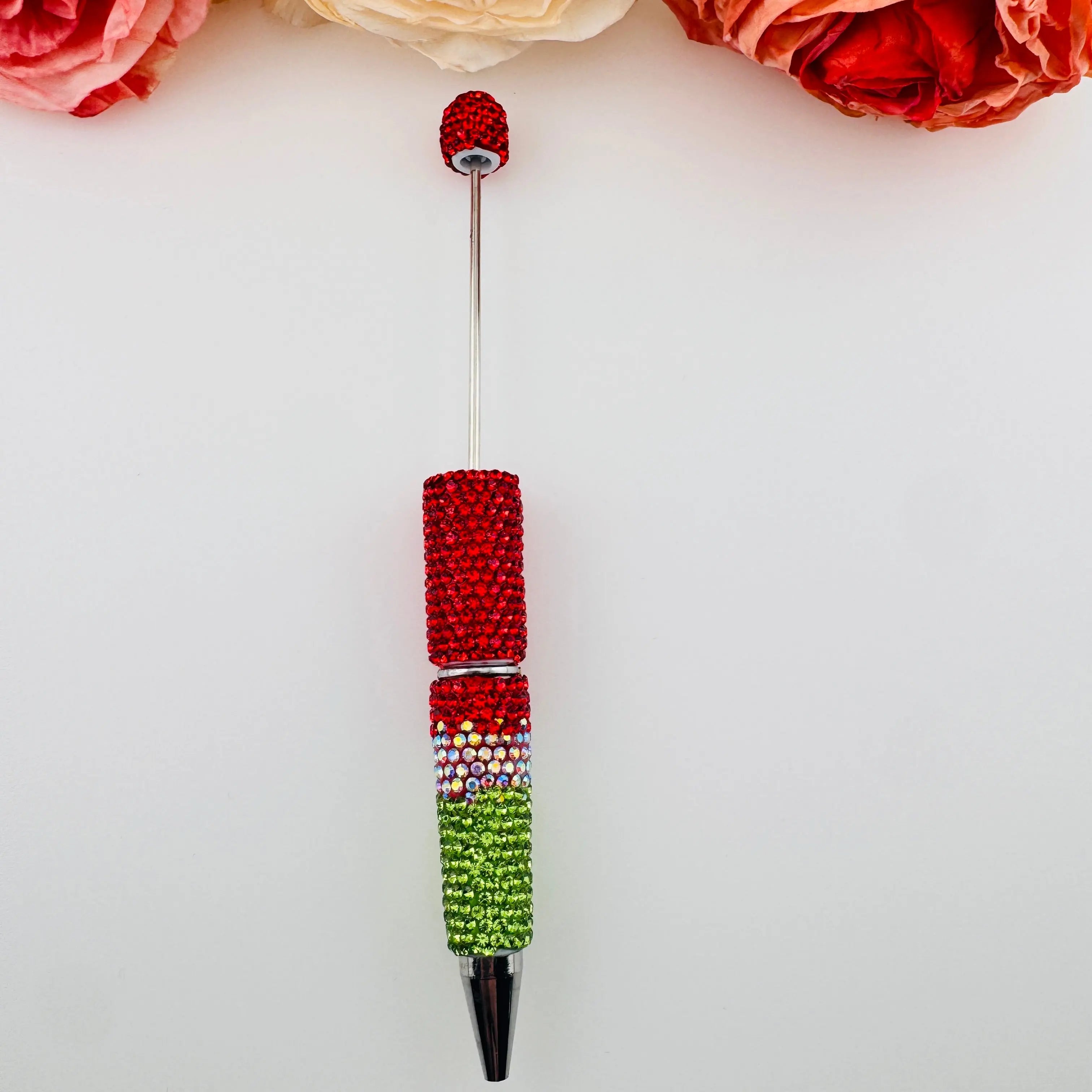 FS18249-Gradient Color Rhinestone Pen Zoe DIY Wholesale