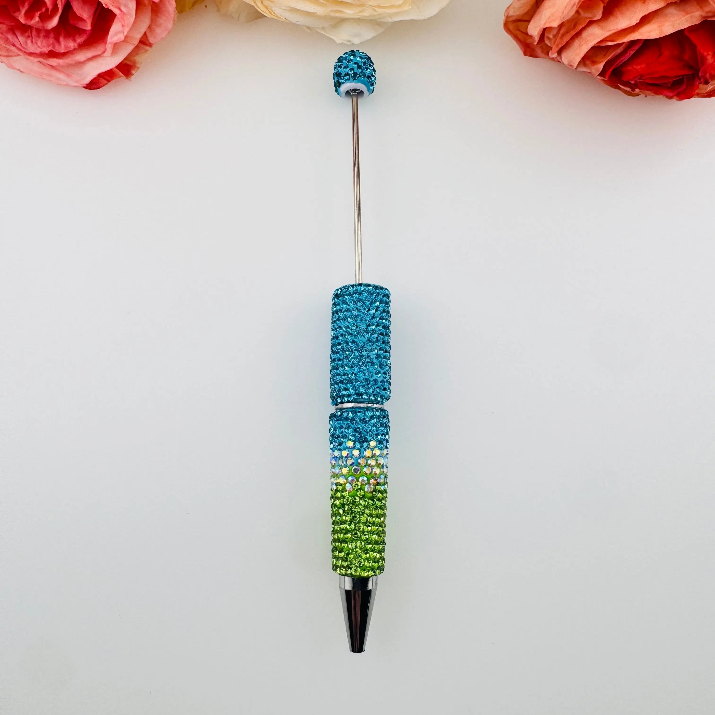 FS18249-Gradient Color Rhinestone Pen Zoe DIY Wholesale