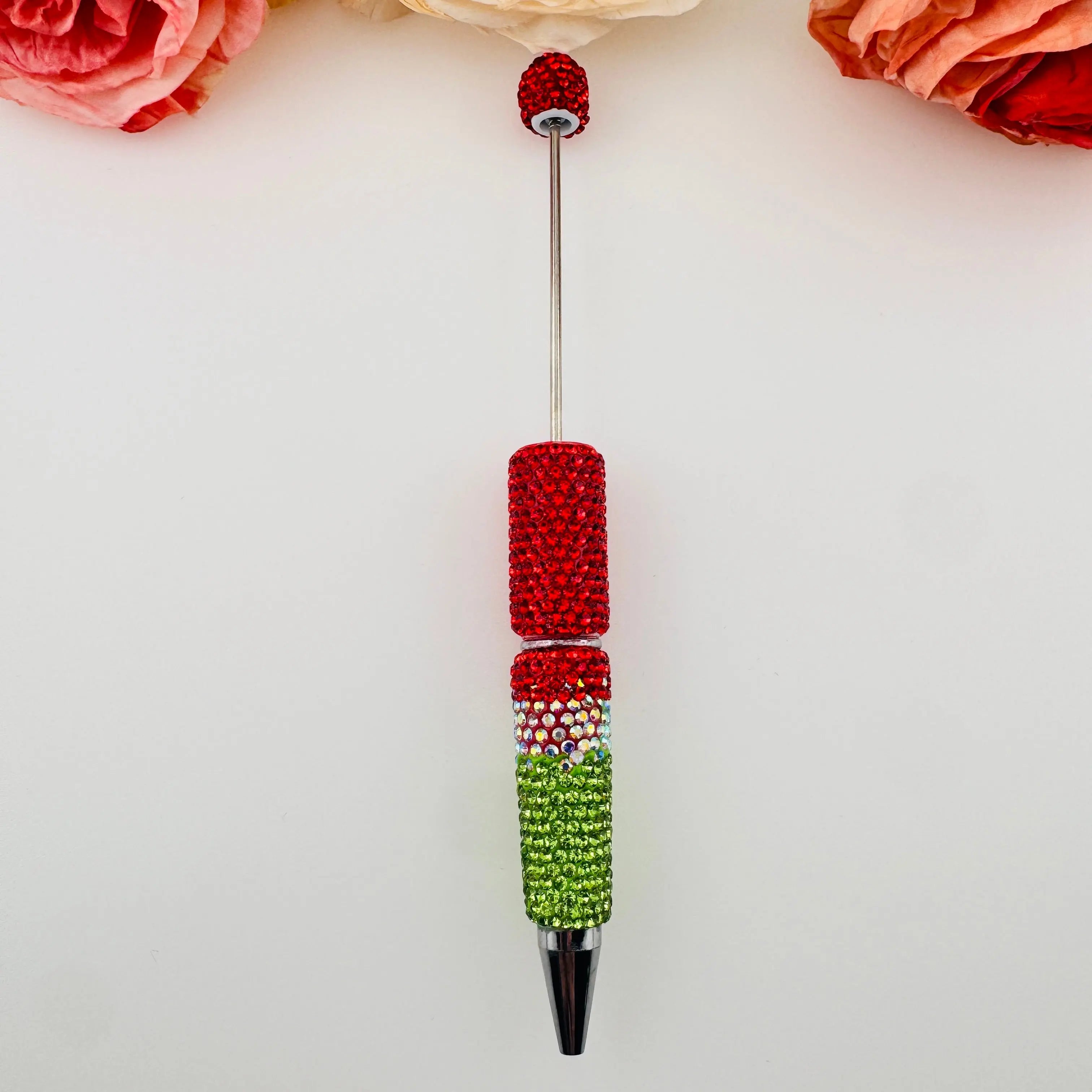FS18249-Gradient Color Rhinestone Pen Zoe DIY Wholesale