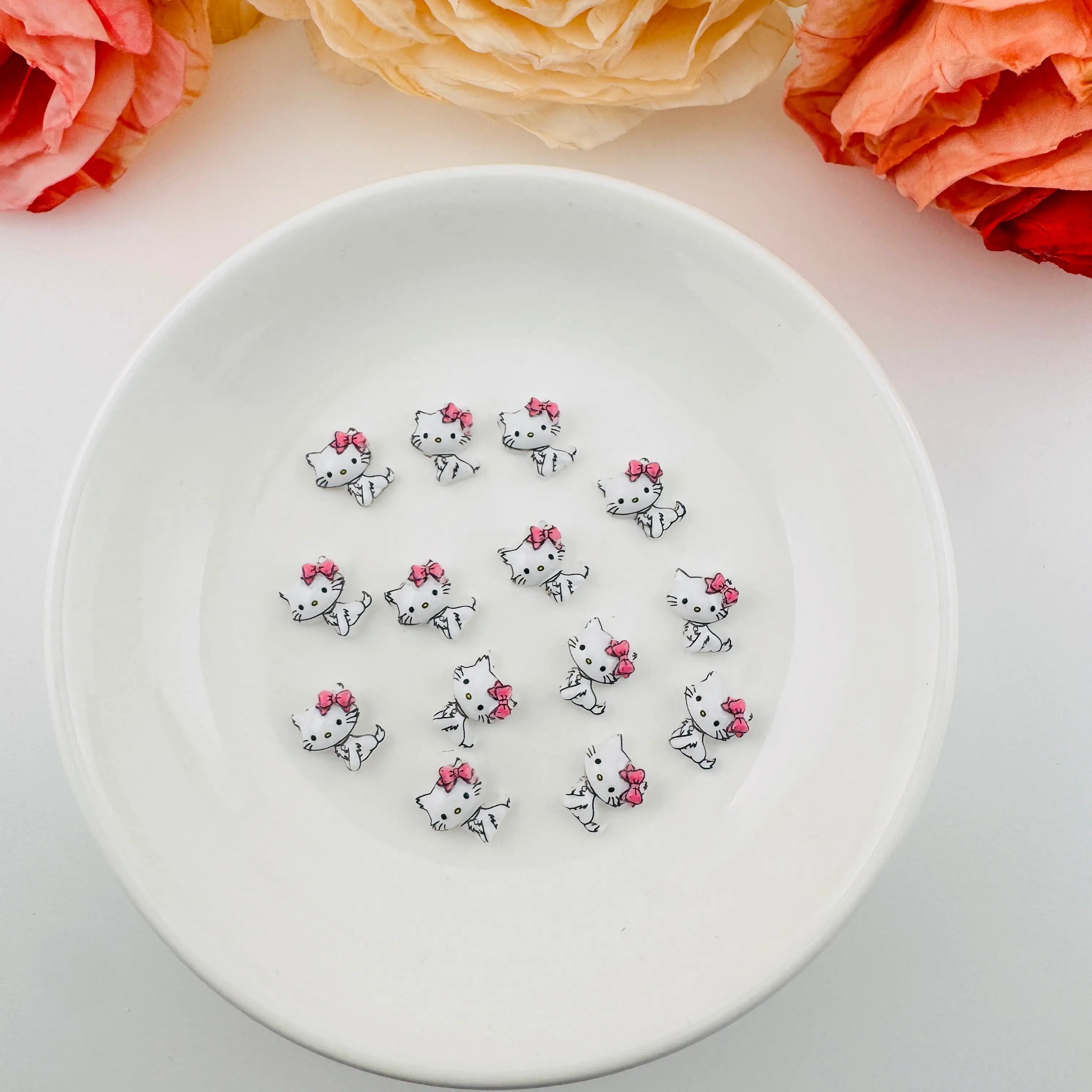 FS18281-About 9×10mm Nail Charms Zoe DIY Wholesale