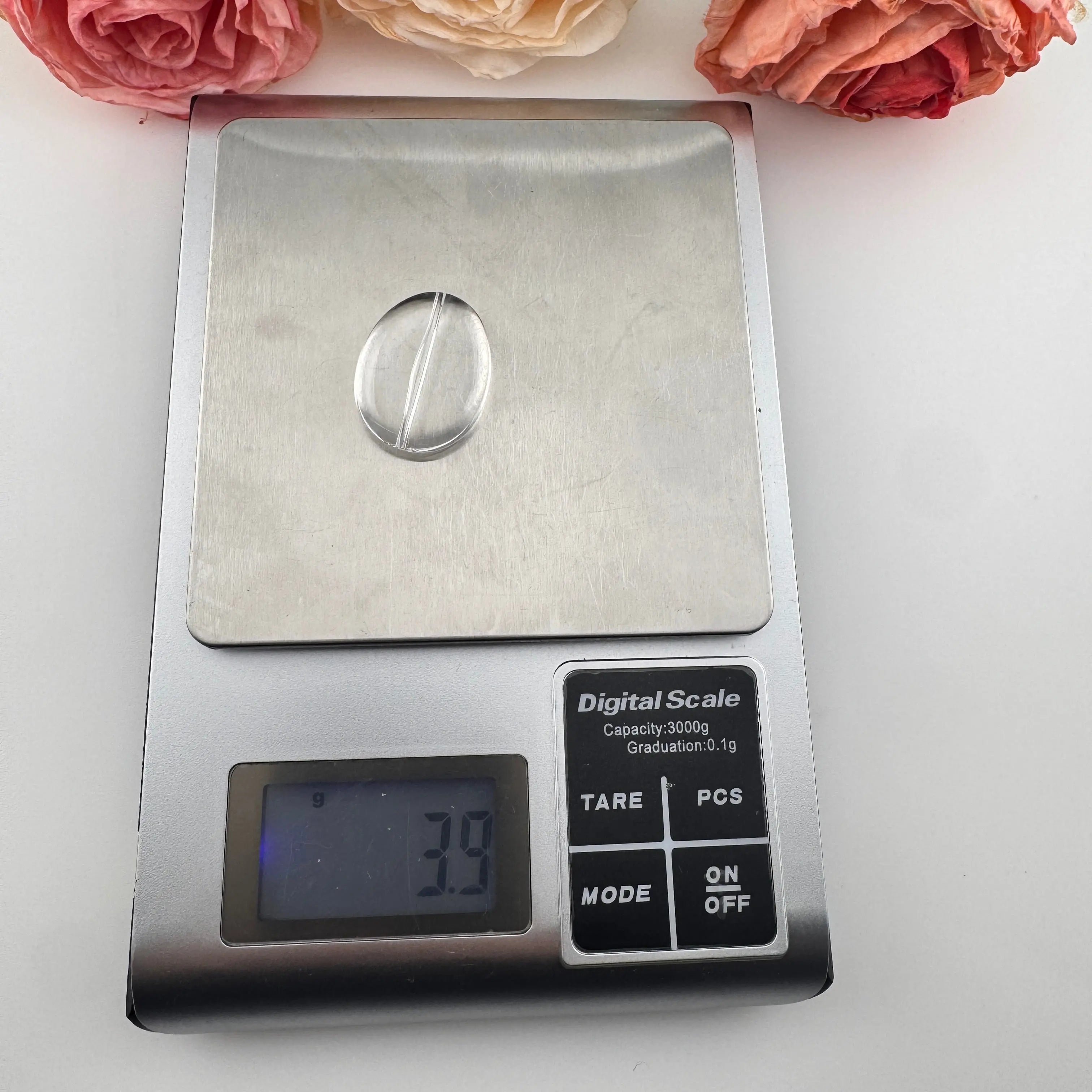 FS18358-About 24×30mm Clear Acrylic Based Beads（Hole Not For Pen） Zoe DIY Wholesale