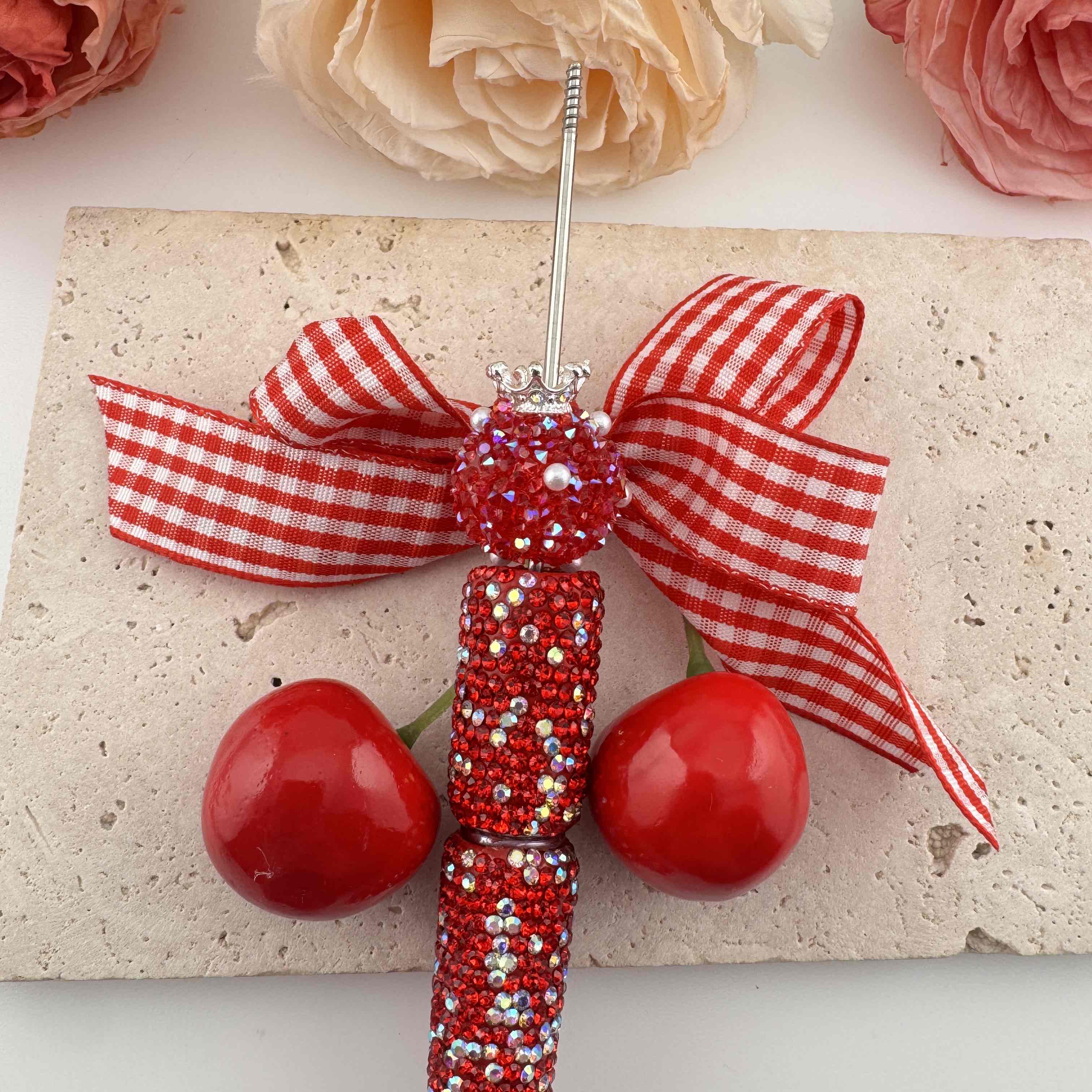 FS18738-Cherry Sugar Beads Zoe DIY Wholesale