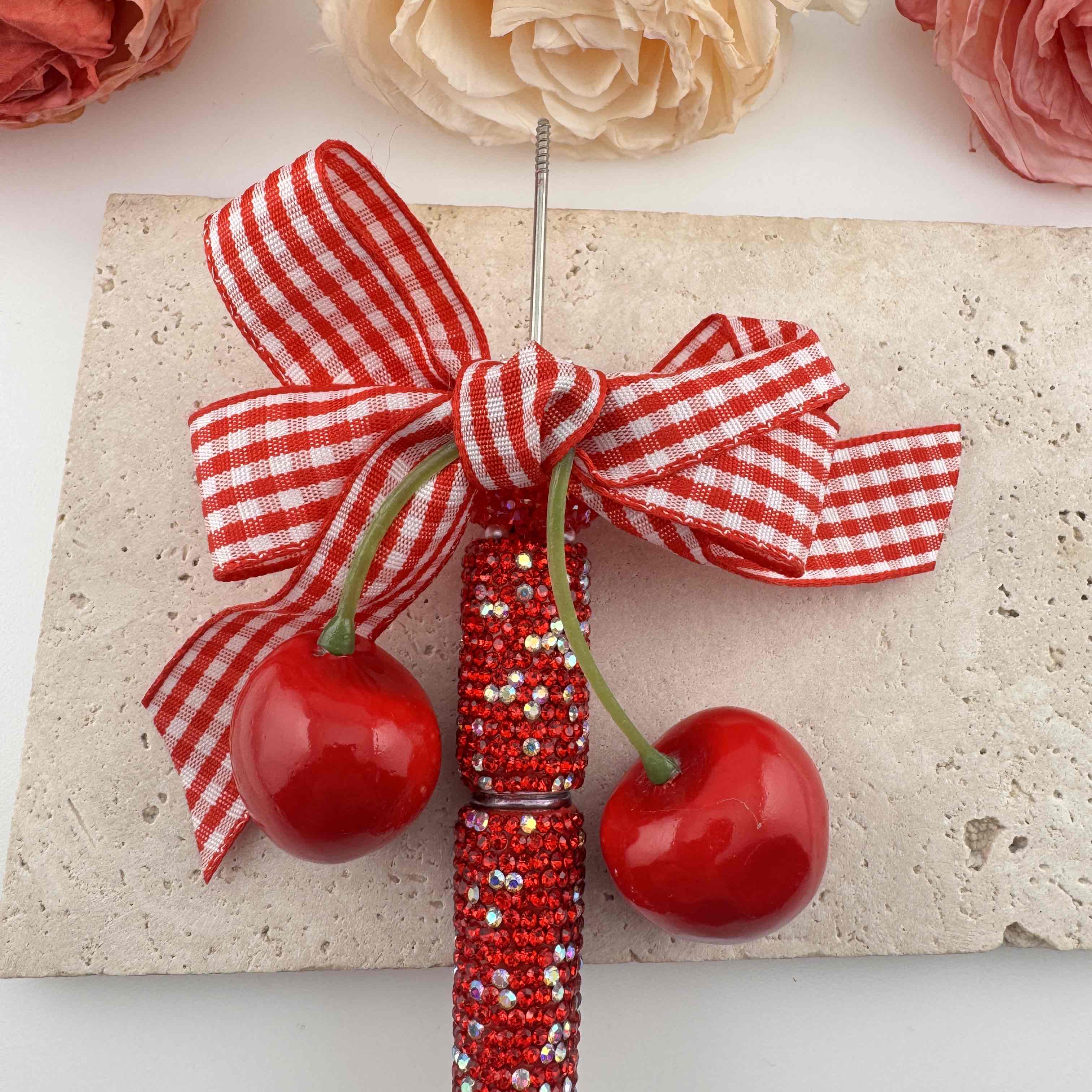 FS18738-Cherry Sugar Beads Zoe DIY Wholesale