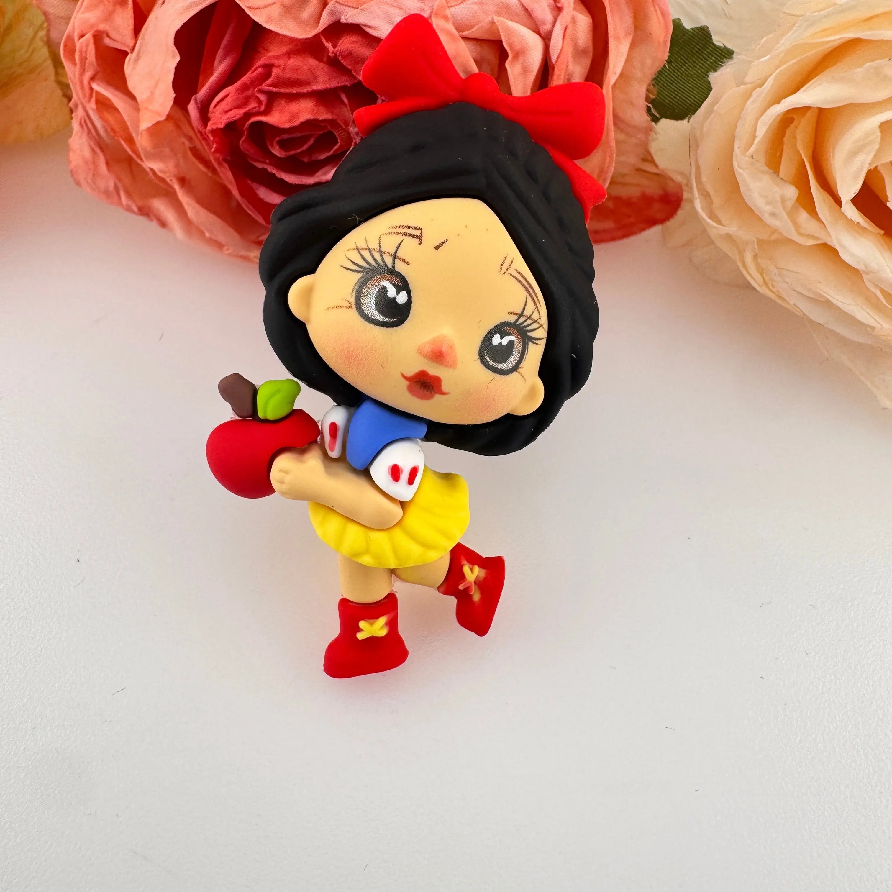 FS18947-Cute Girl Princess Silicone Pen Topper Zoe DIY Wholesale