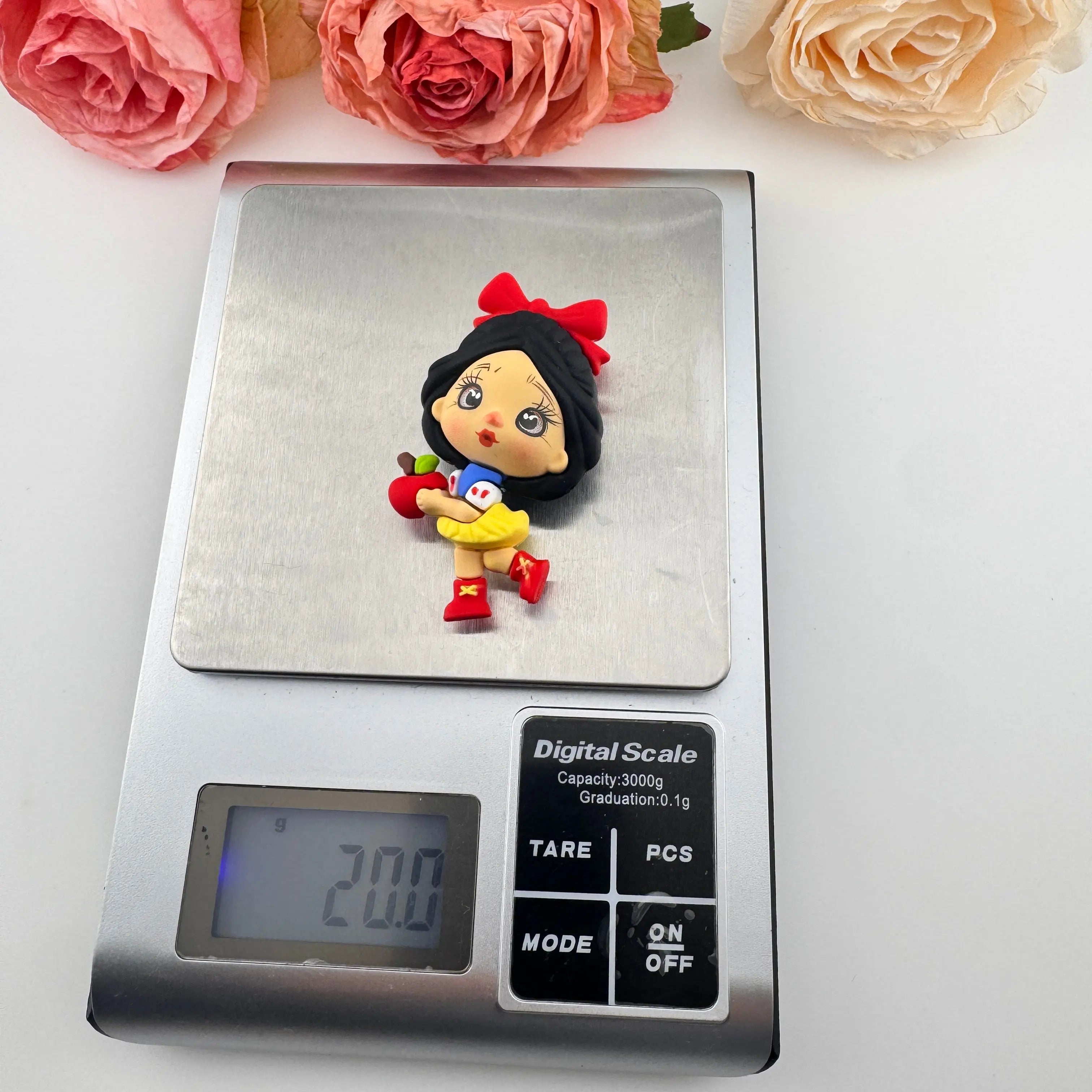 FS18947-Cute Girl Princess Silicone Pen Topper Zoe DIY Wholesale