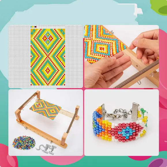 FS19005-26CM Wooden bead Loom For Necklace Bracelet Zoe DIY Wholesale