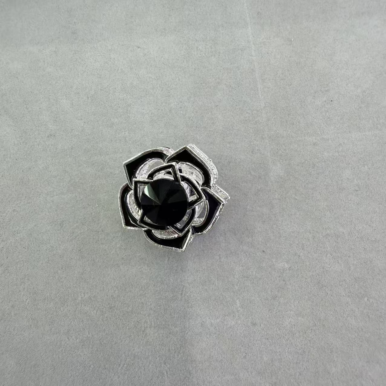 FS19146-About 22mm Flower Metal Charms Zoe DIY Wholesale