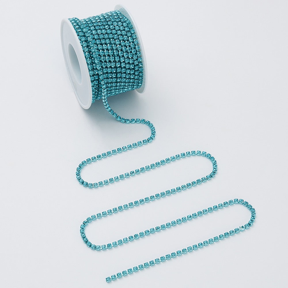 FS19154-9 Meters /Roll 2mm Color Chain Zoe DIY Wholesale