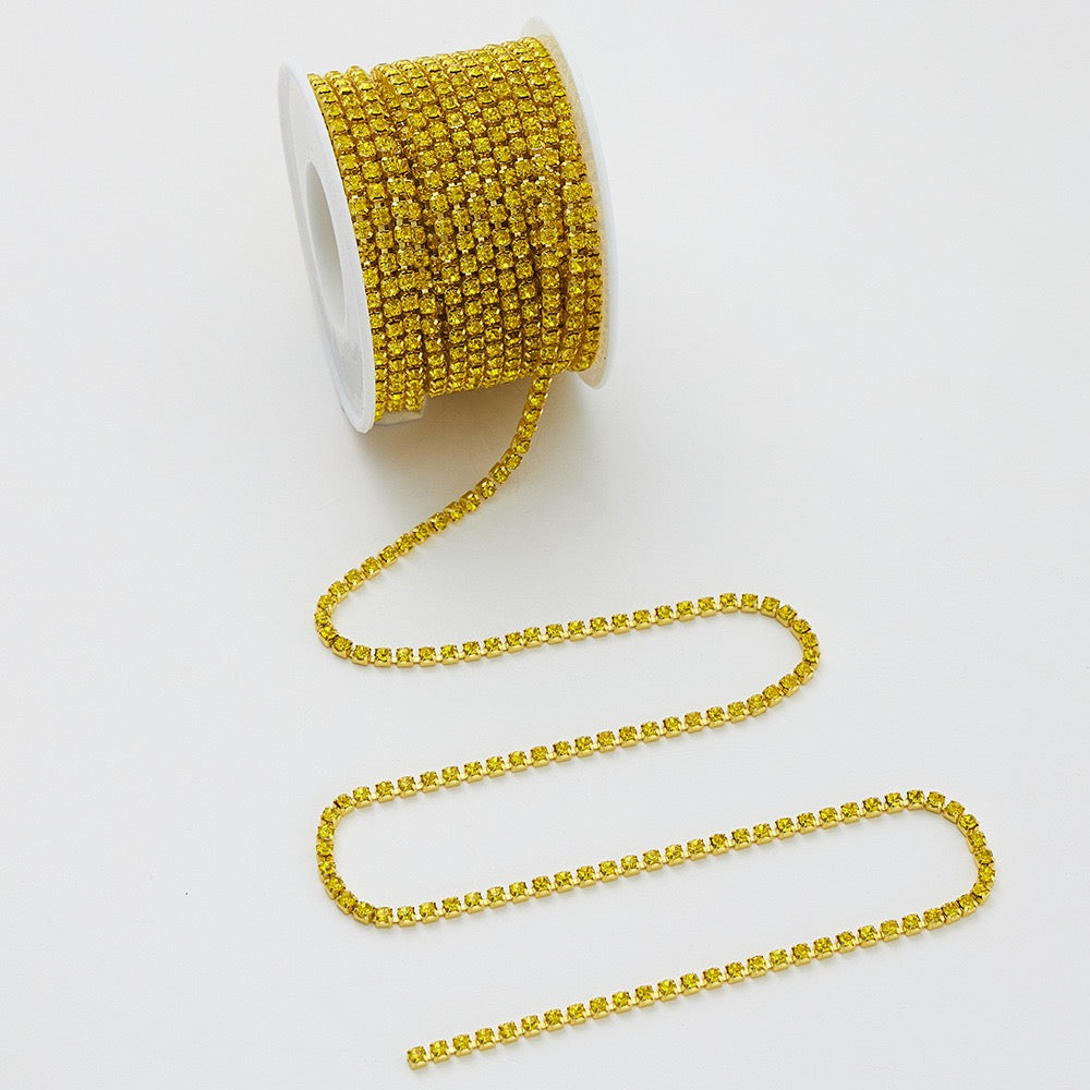 FS19154-9 Meters /Roll 2mm Color Chain Zoe DIY Wholesale