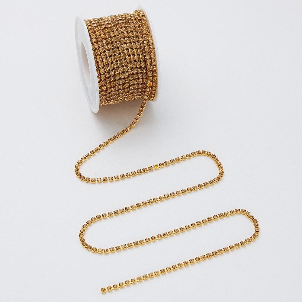 FS19154-9 Meters /Roll 2mm Color Chain Zoe DIY Wholesale