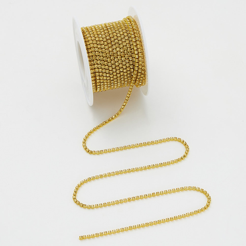 FS19154-9 Meters /Roll 2mm Color Chain Zoe DIY Wholesale