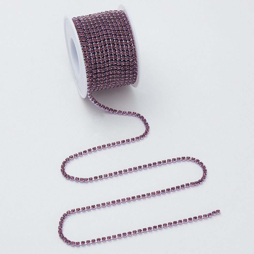 FS19154-9 Meters /Roll 2mm Color Chain Zoe DIY Wholesale