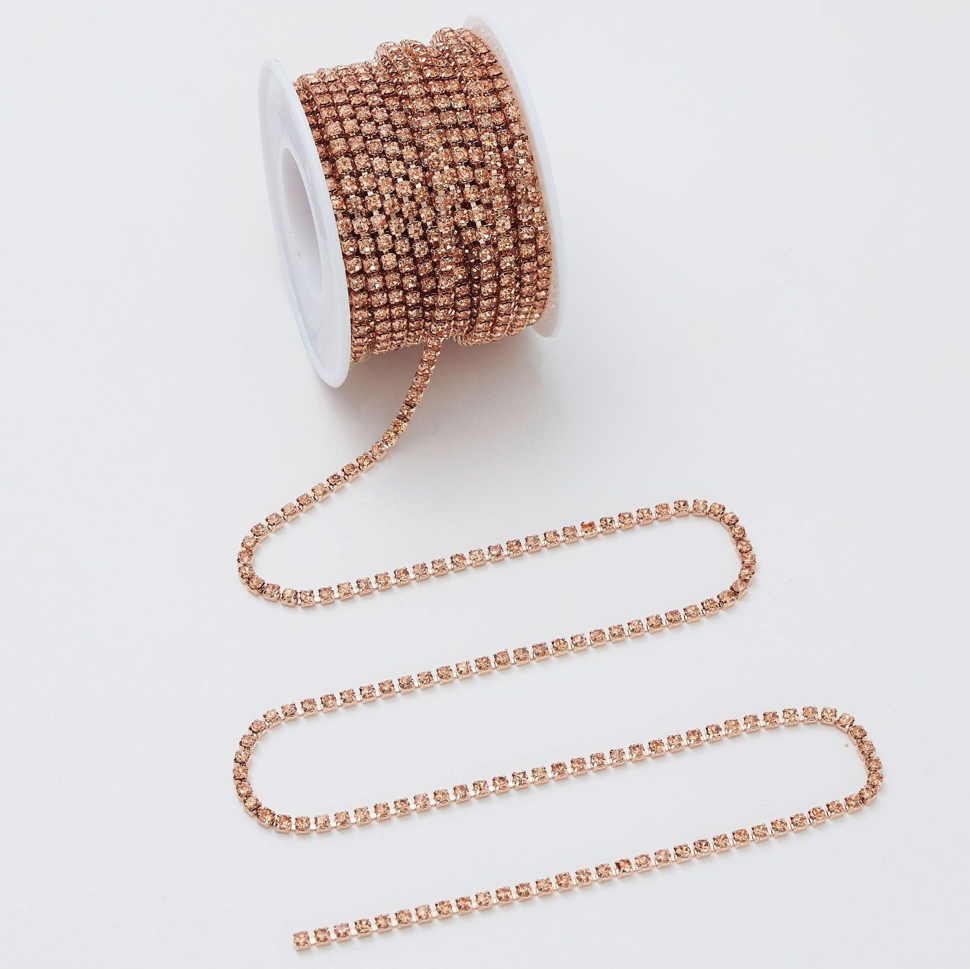 FS19154-9 Meters /Roll 2mm Color Chain Zoe DIY Wholesale