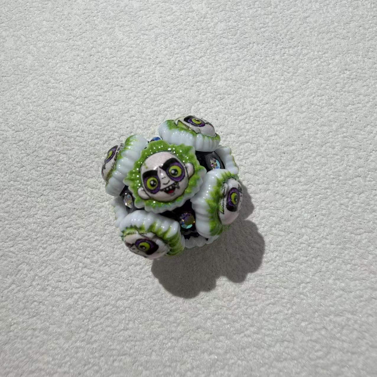 FS19185-About 22cm Halloween Horrible Beads Zoe DIY Wholesale