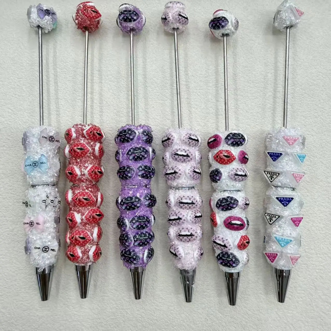FS19202-Fancy Designer Beadable Pen Zoe DIY Wholesale