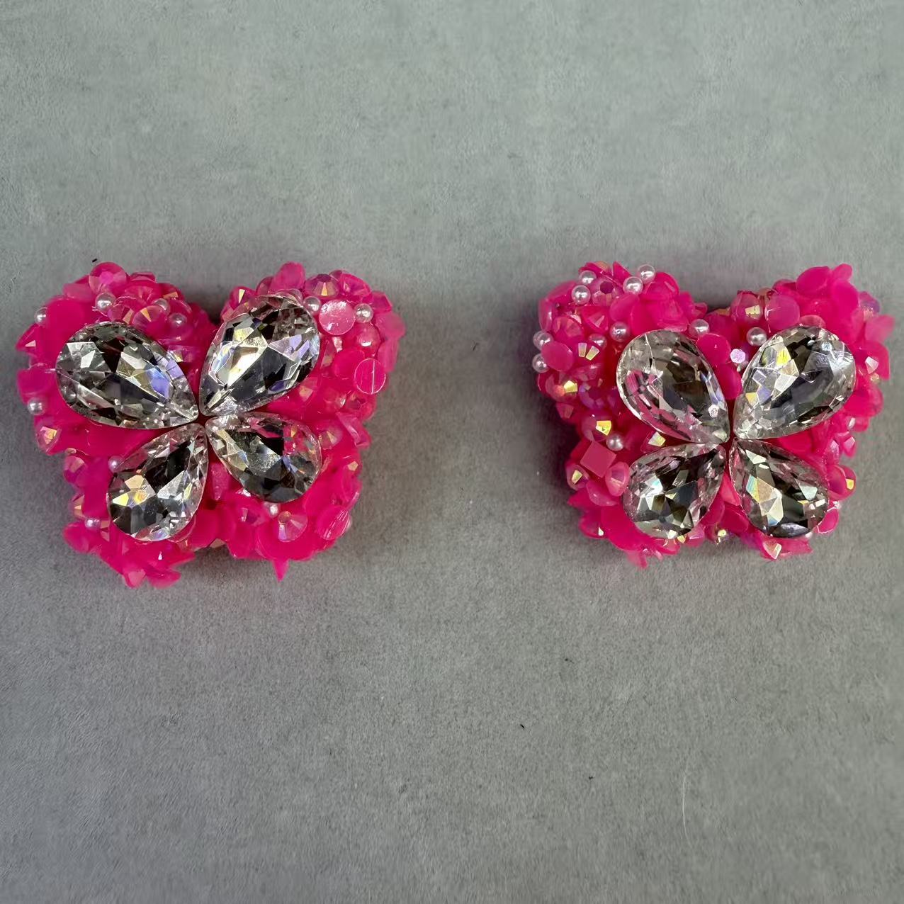 FS19204-About 31*25mm Fancy Butterfly Beads Zoe DIY Wholesale