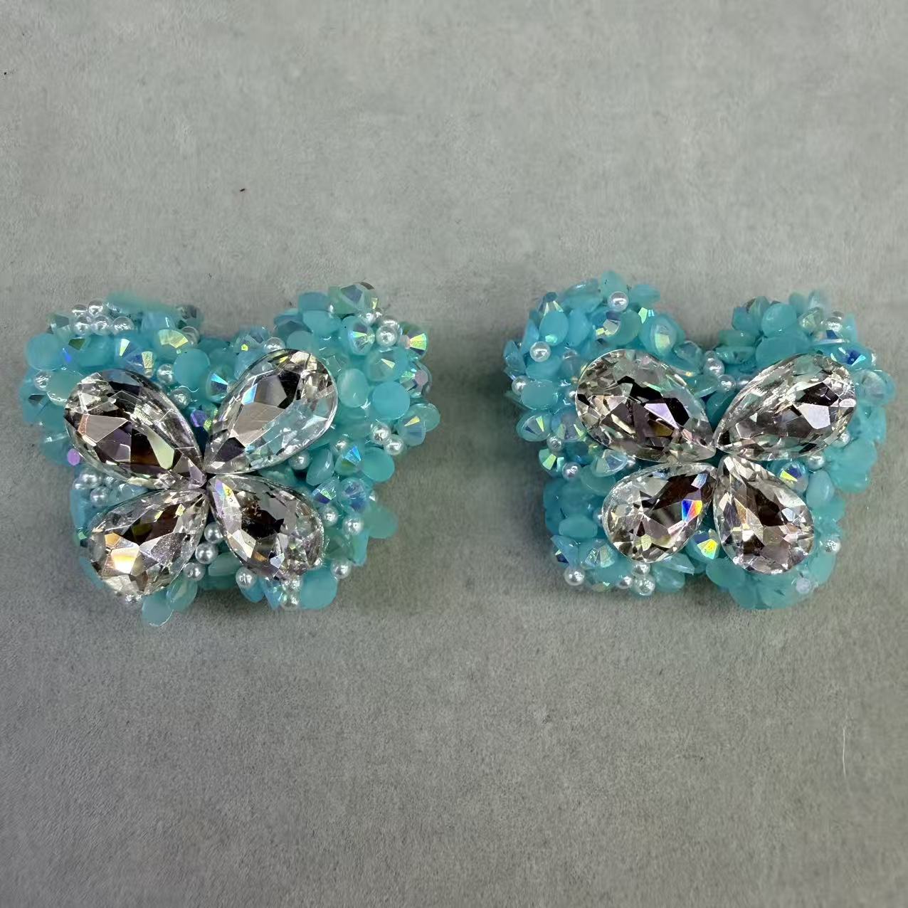 FS19204-About 31*25mm Fancy Butterfly Beads Zoe DIY Wholesale