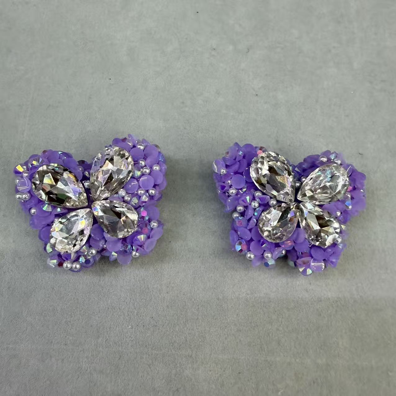 FS19204-About 31*25mm Fancy Butterfly Beads Zoe DIY Wholesale