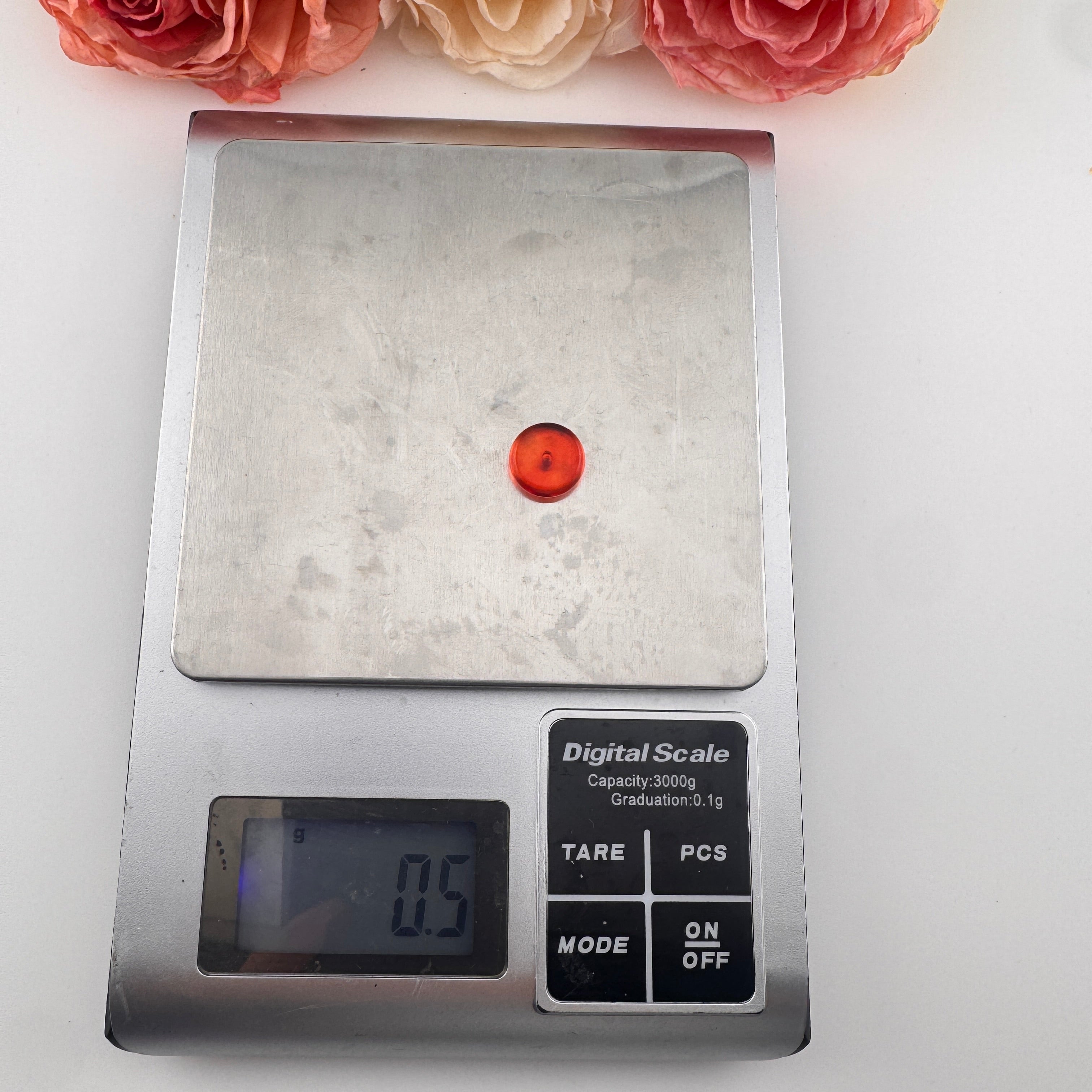 FS19205-13mm Clear Round Plate Based Beads Zoe DIY Wholesale