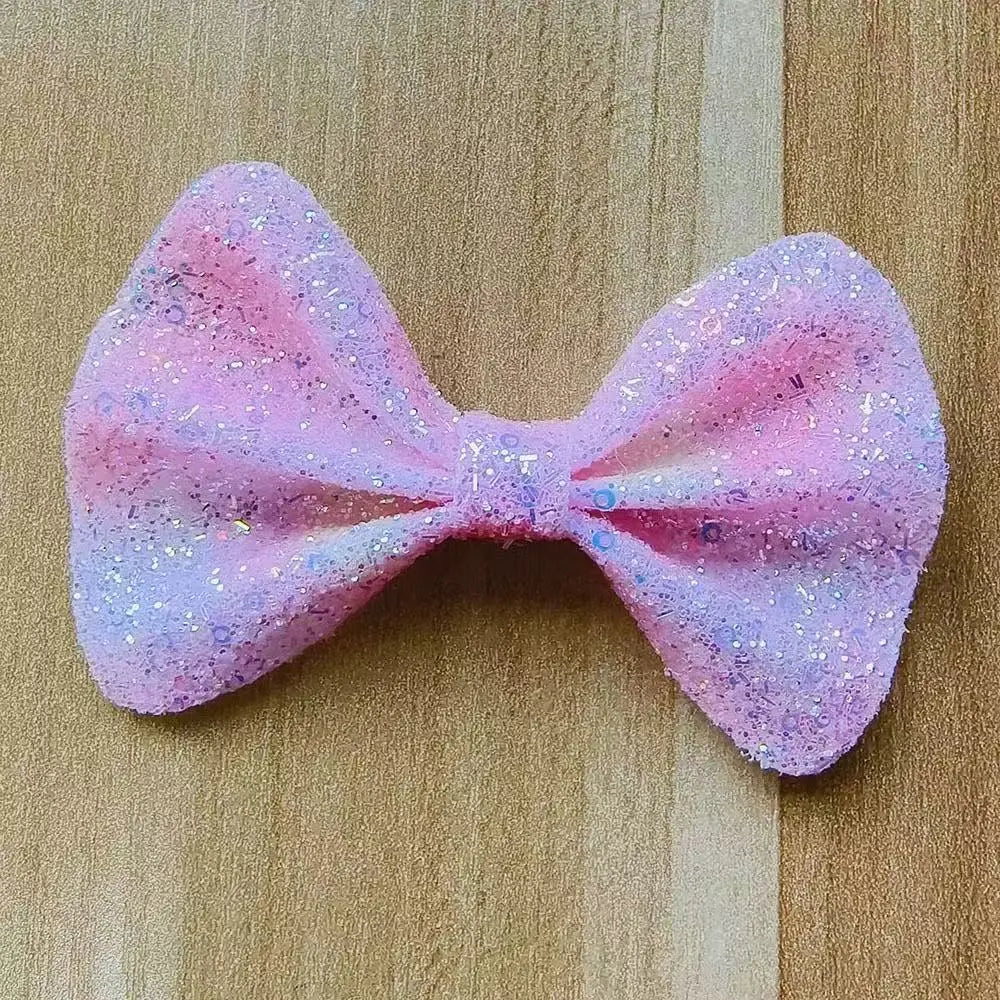 FS19213-8*5.5cm Fancy Bow With Flash Zoe DIY Wholesale