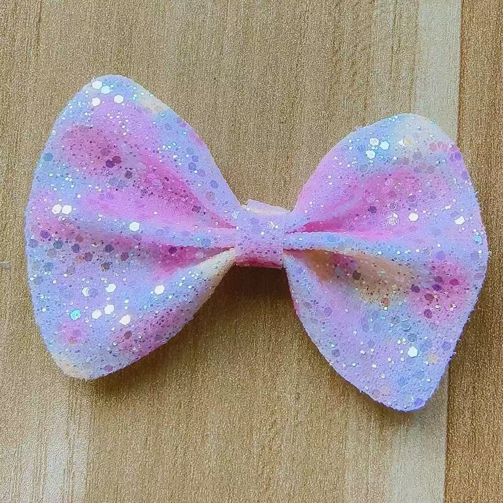 FS19213-8*5.5cm Fancy Bow With Flash Zoe DIY Wholesale