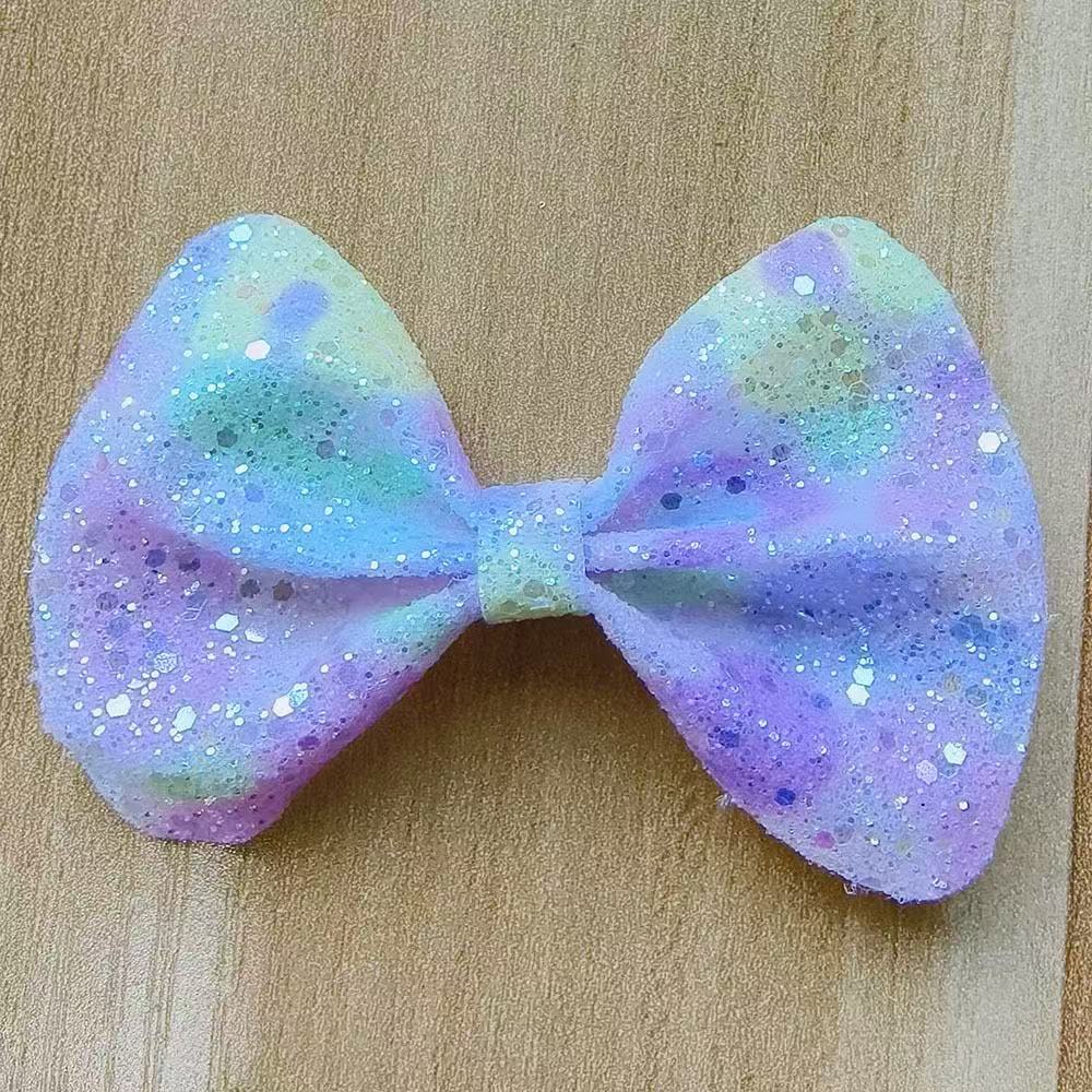 FS19213-8*5.5cm Fancy Bow With Flash Zoe DIY Wholesale