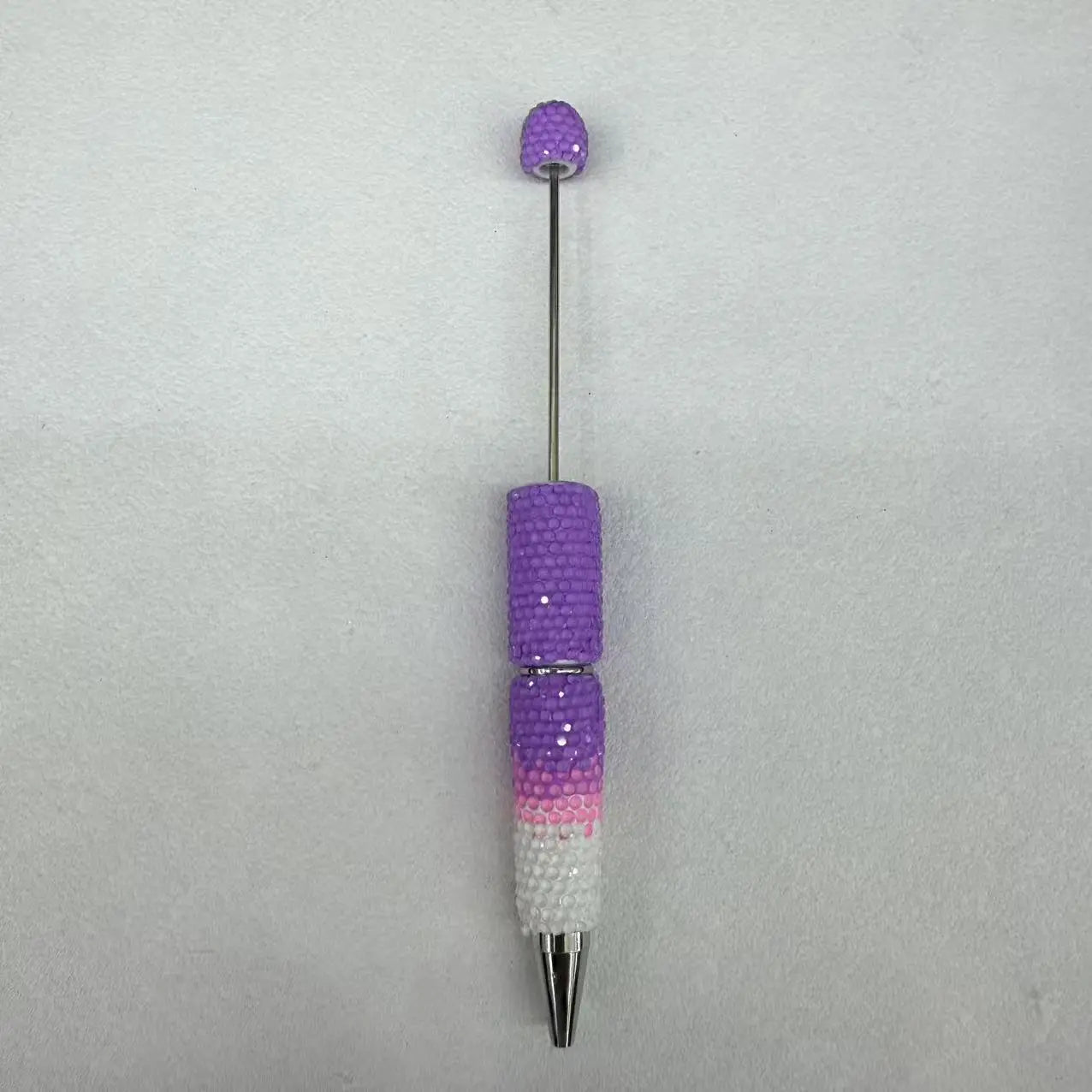 FS19234-Rainbow Candy Fancy  Beadable Pen Zoe DIY Wholesale
