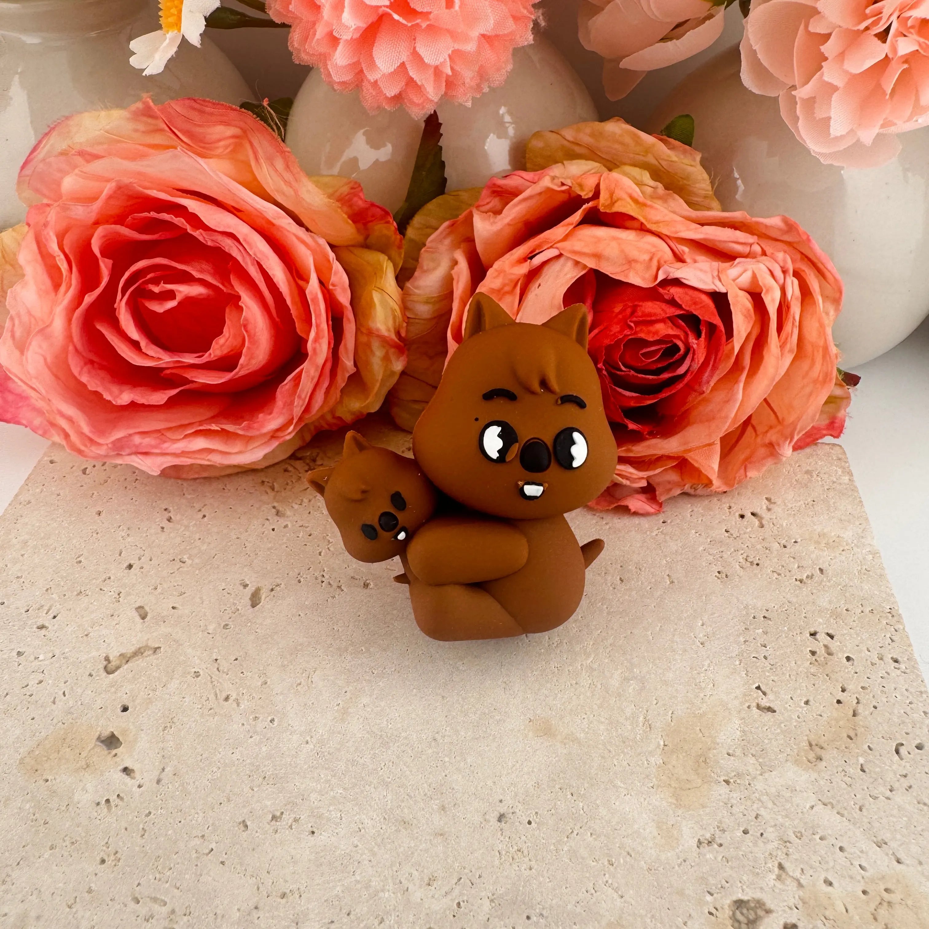 FS19238-Cute Animals Silicone Pen Topper Zoe DIY Wholesale
