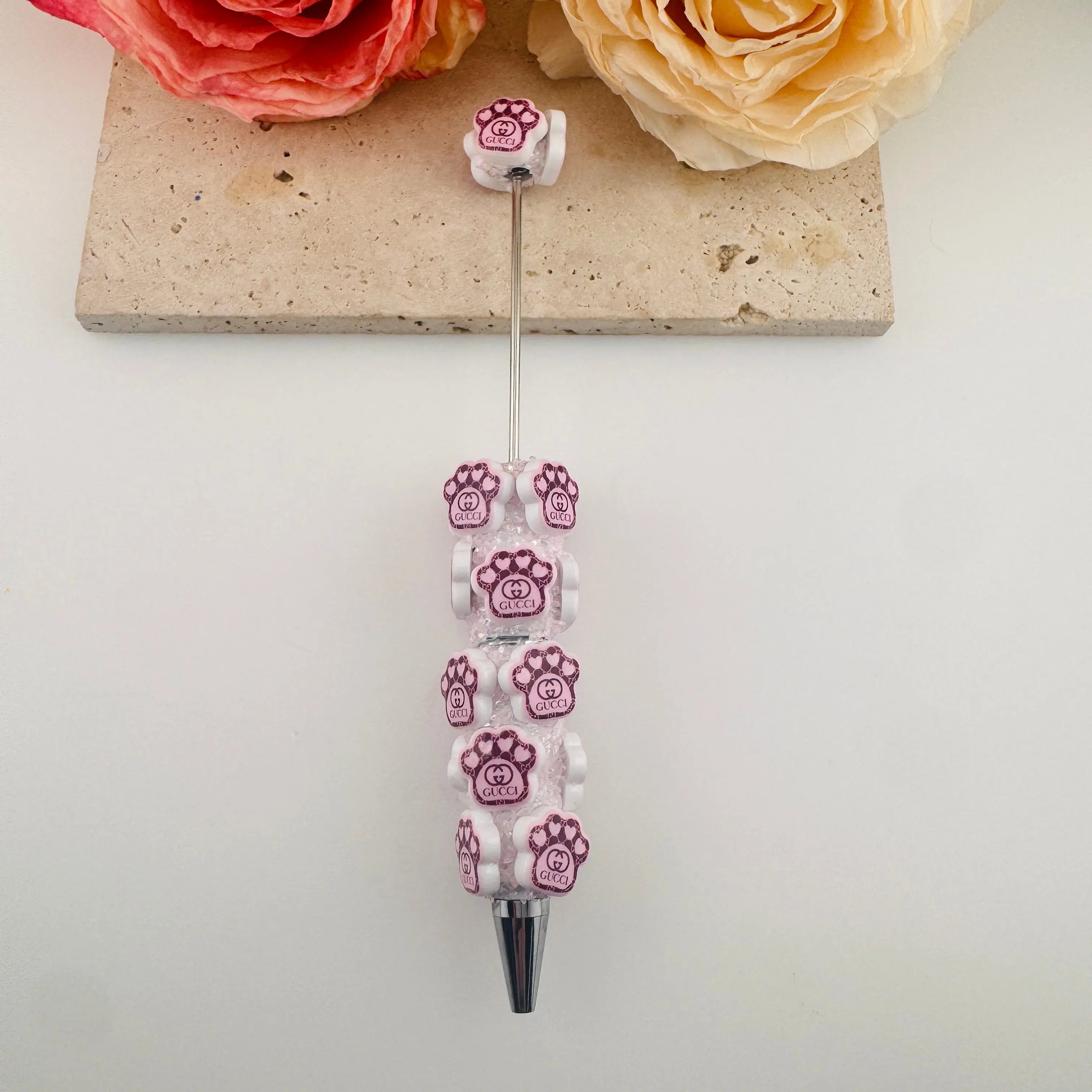 FS19241-Luminous Designer Sugar Clay Beadable Pens Zoe DIY Wholesale