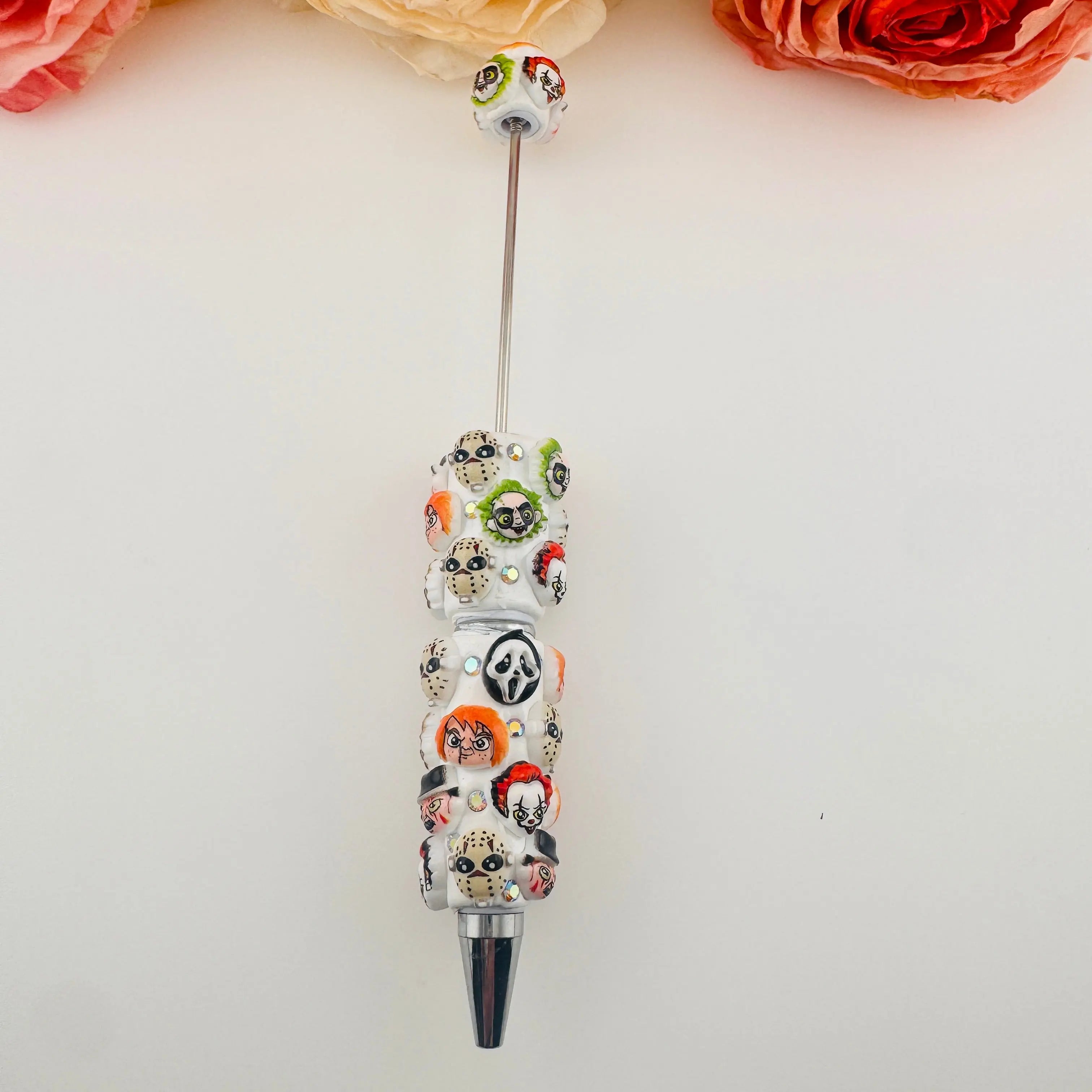 FS19245-Halloween Beadable Clay Pens Zoe DIY Wholesale